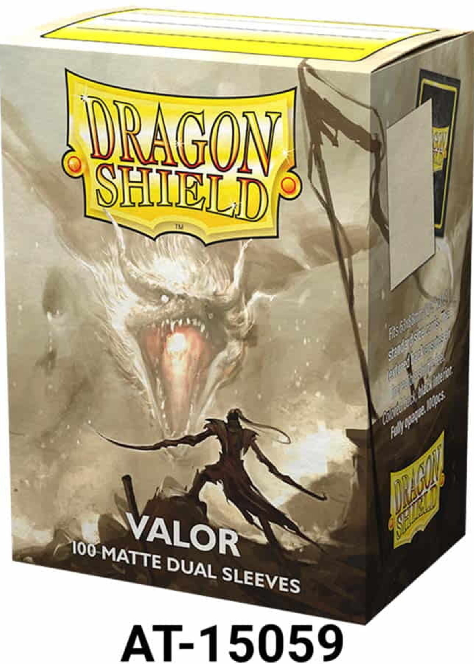 Arcane Tinmen Dragon Shield Standard Matte Dual: Valor (100)