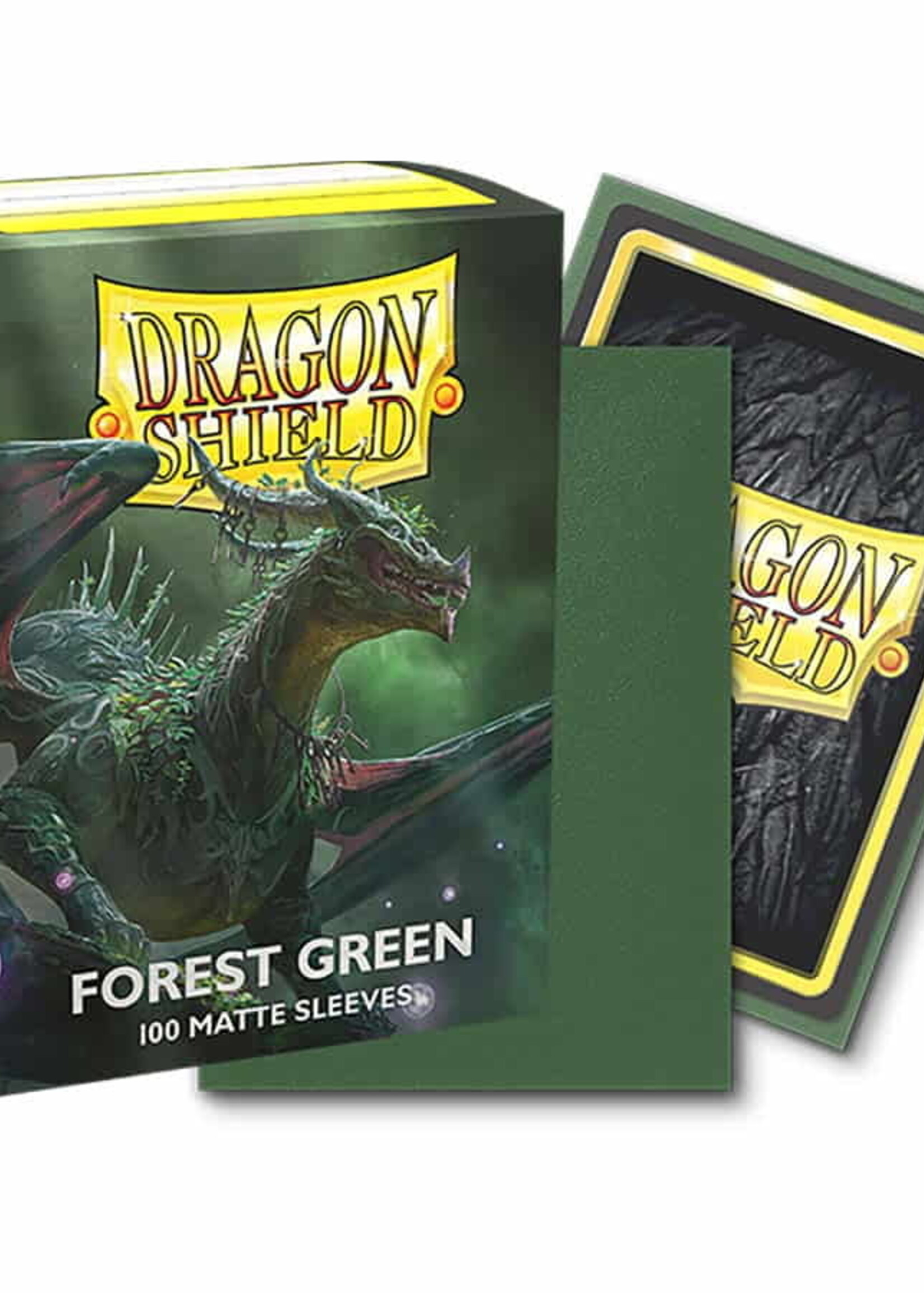 Arcane Tinmen Dragon Shield Standard Matte: Forest Green (100)