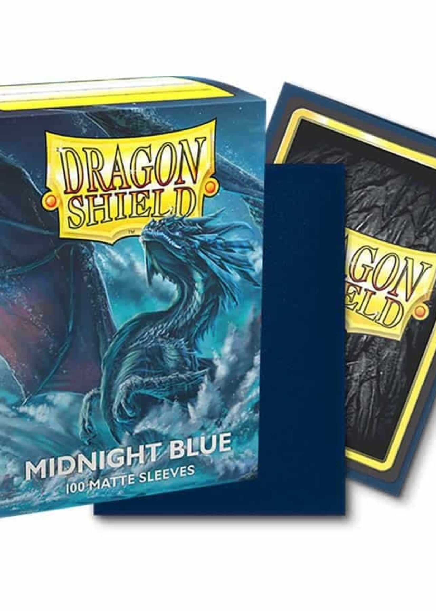 Arcane Tinmen Dragon Shield Standard Matte: Midnight Blue (100)