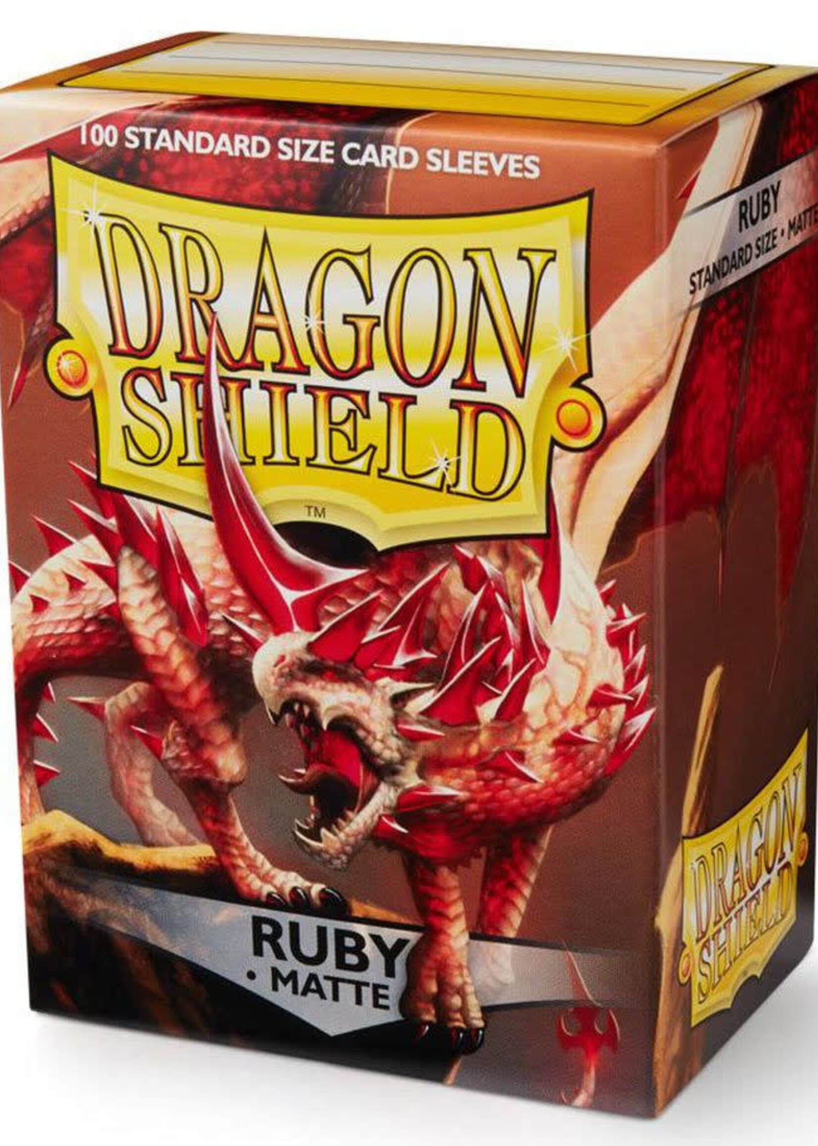 Arcane Tinmen Dragon Shield Standard Matte: Ruby (100)