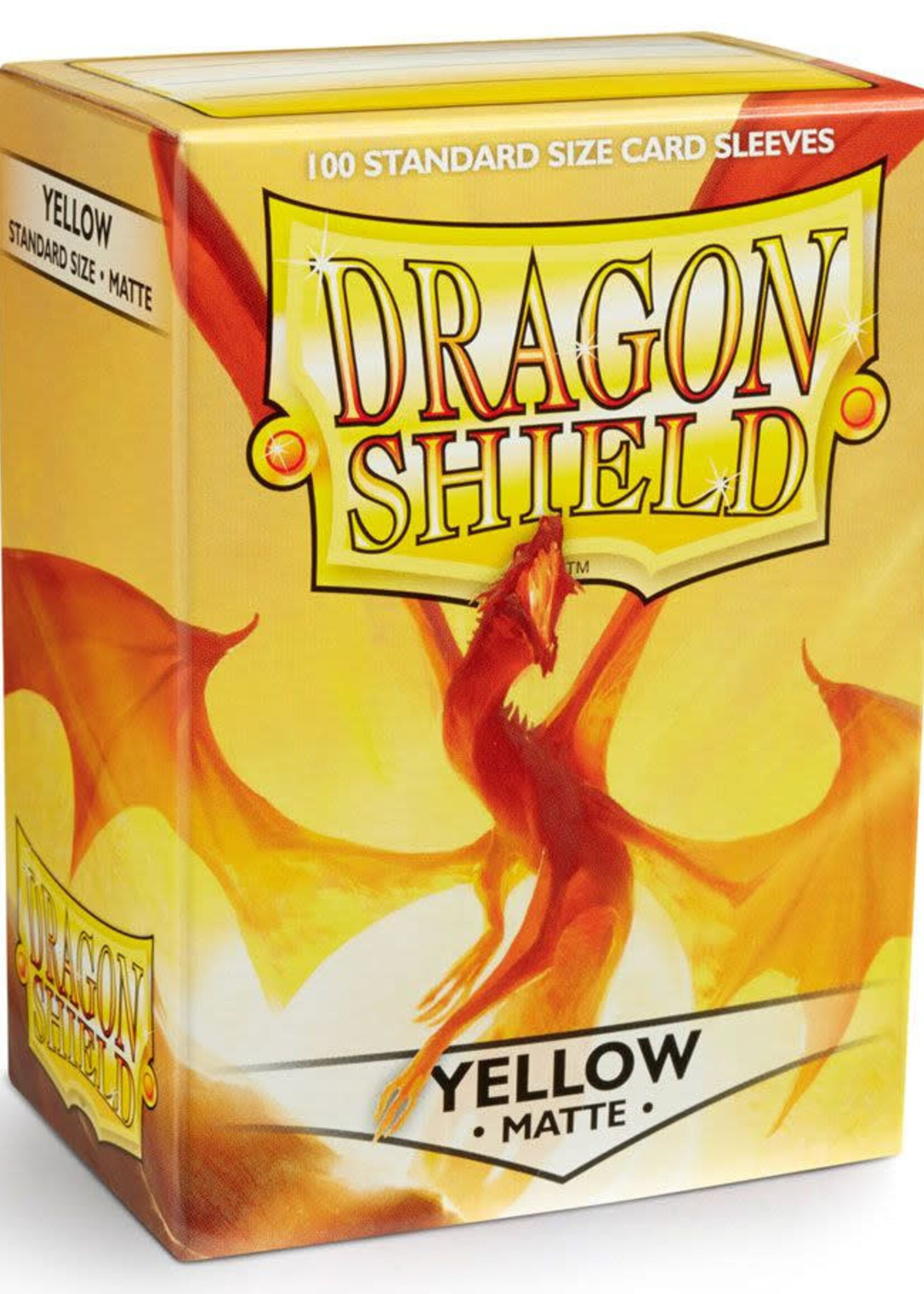Arcane Tinmen Dragon Shield Standard Matte: Yellow (100)
