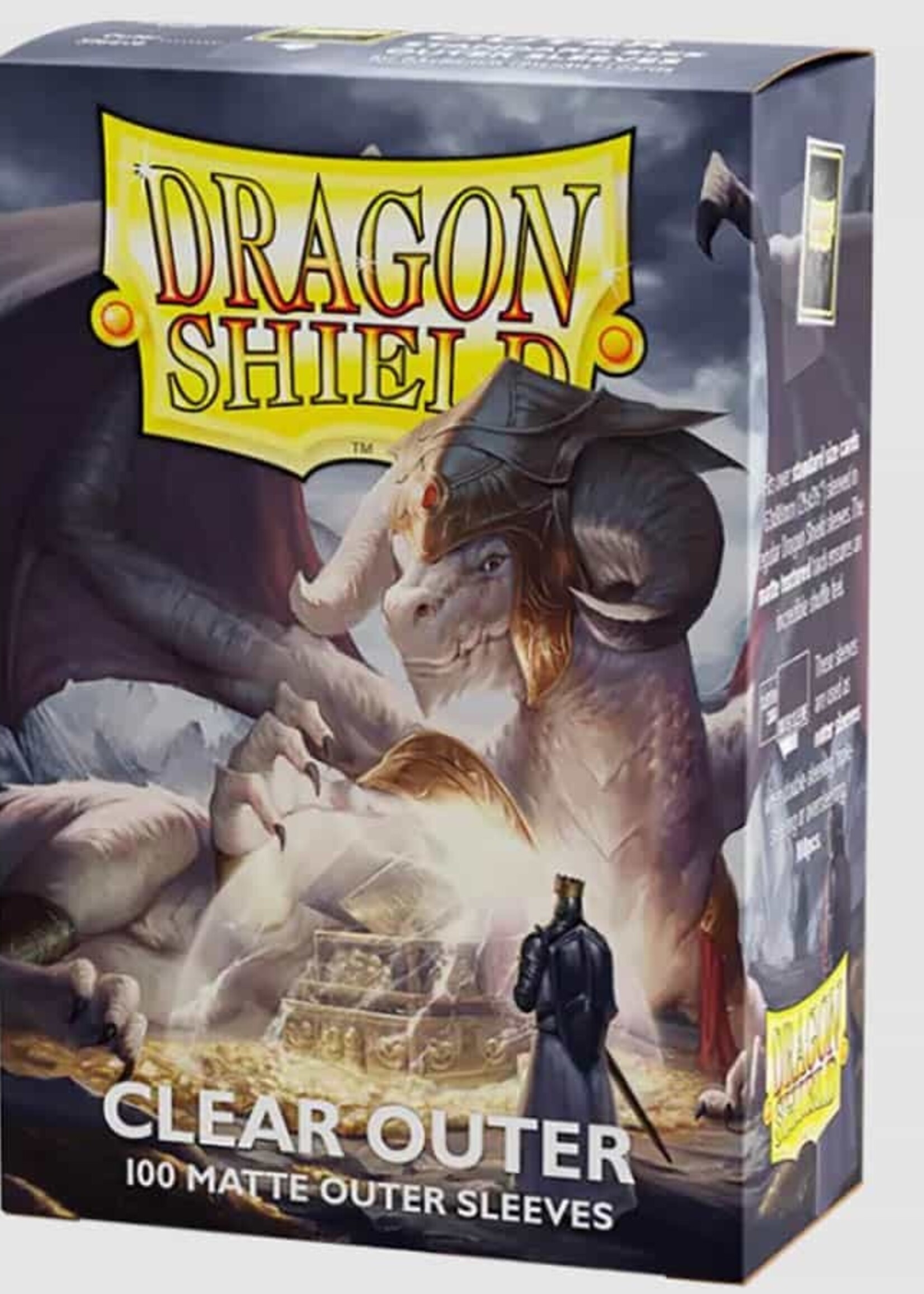 Arcane Tinmen Dragon Shield Standard Matte Outer: Clear (100)