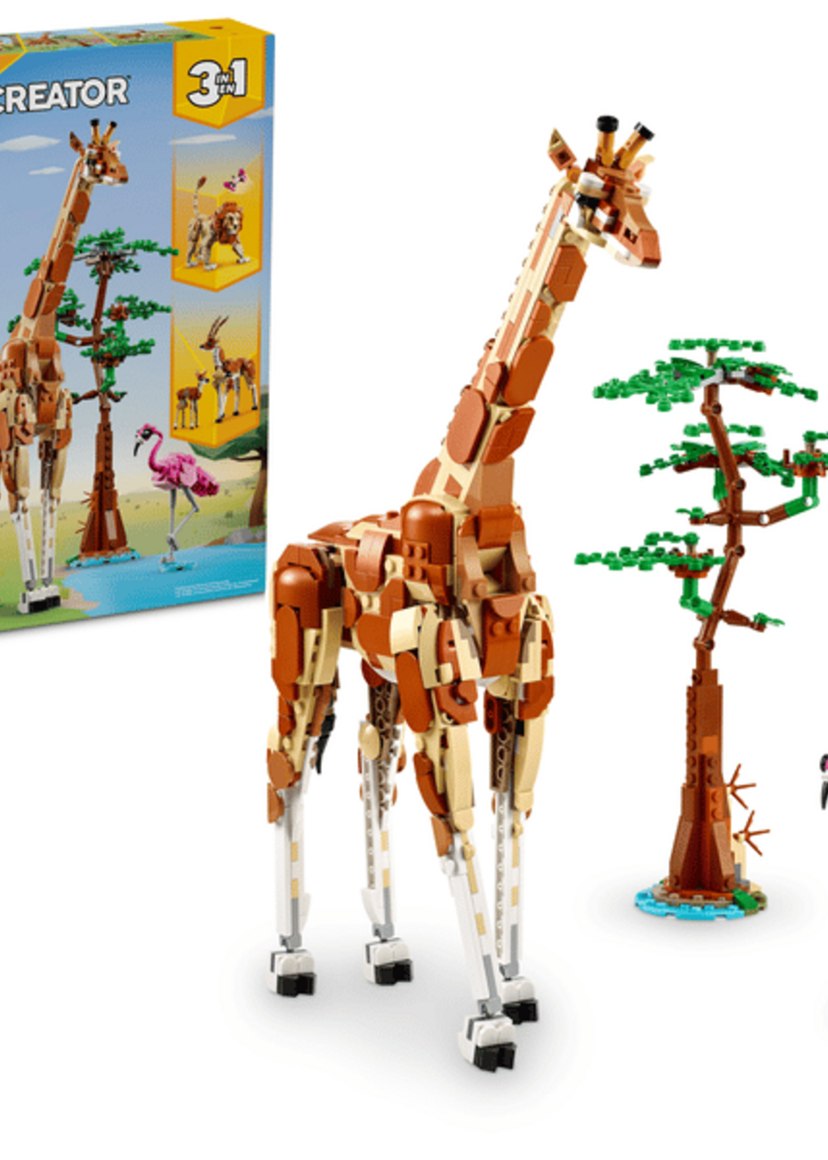 LEGO Creator 3-in-1: Wild Safari Animals