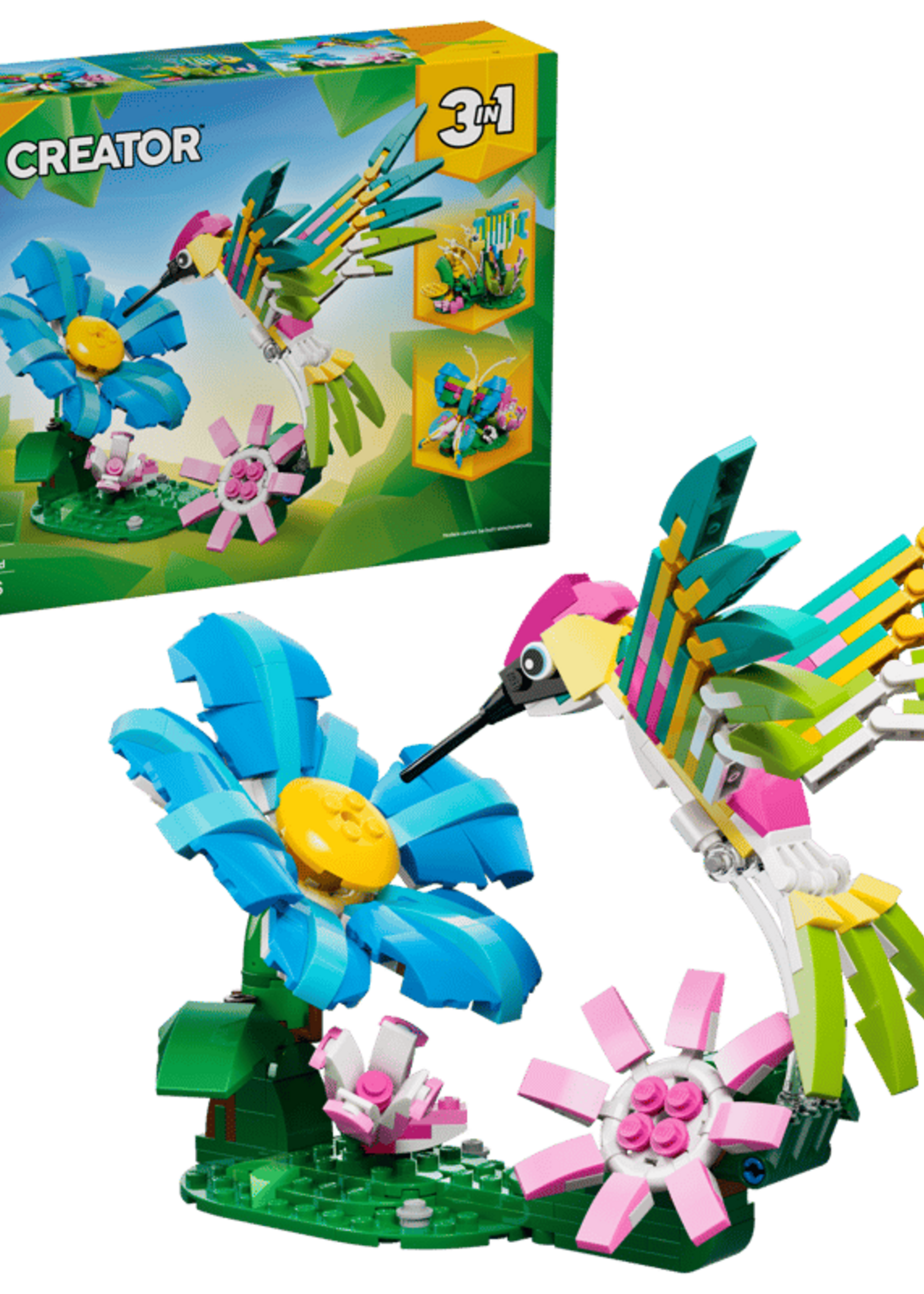 LEGO Creator 3-in-1: Wild Animals: Colorful Hummingbird