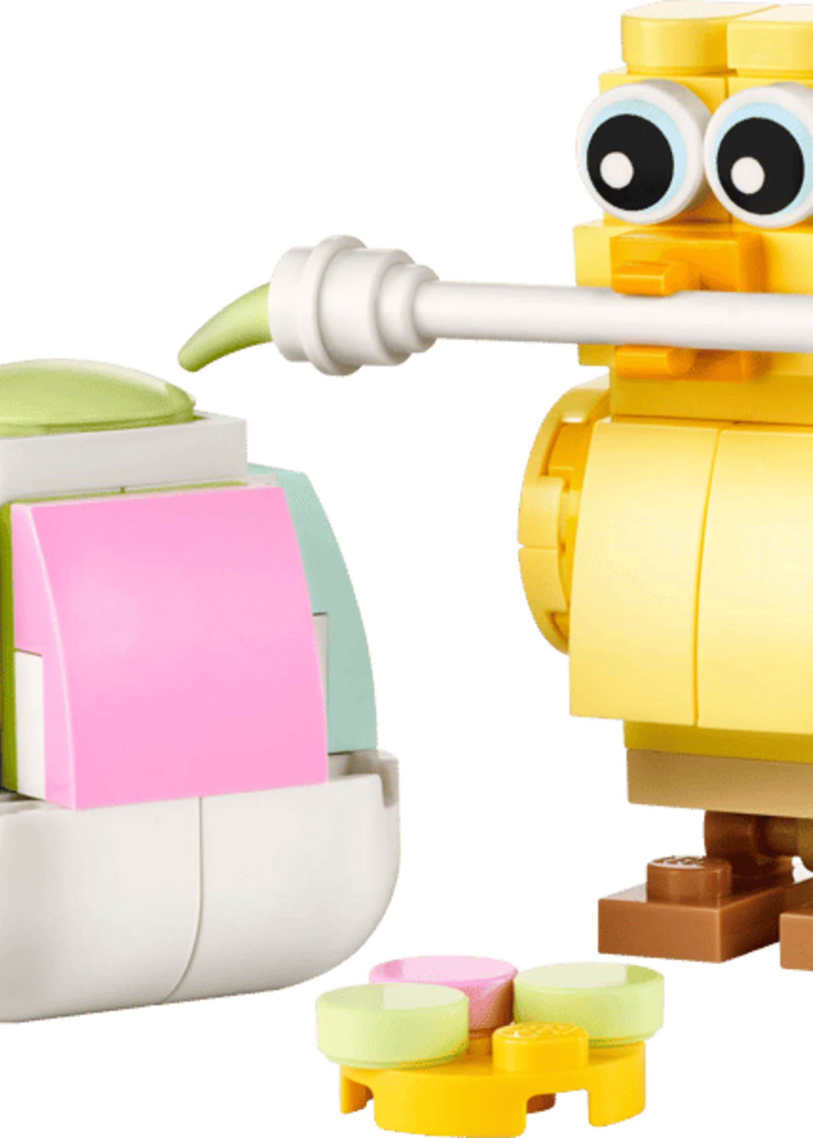 LEGO Easter Egg Chick Painting Fun