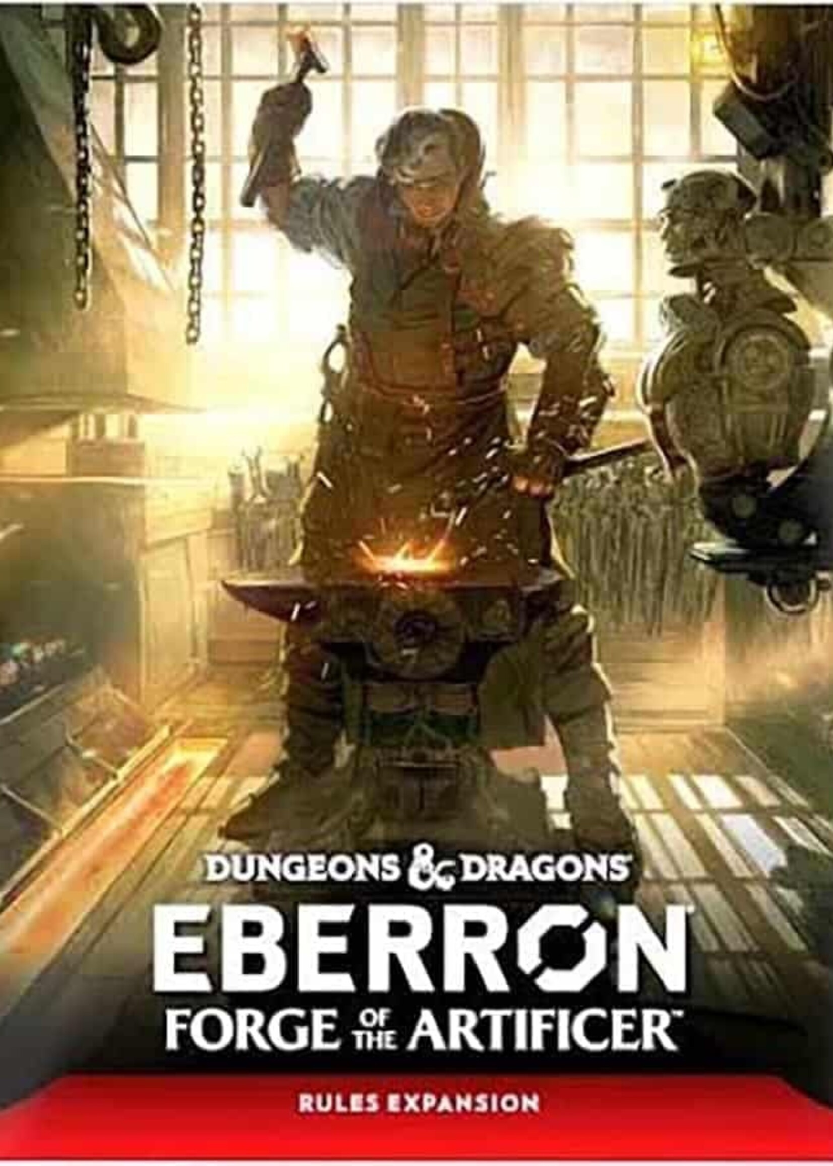 Wizards of the Coast Eberron: Forge of the Artificer reg cover