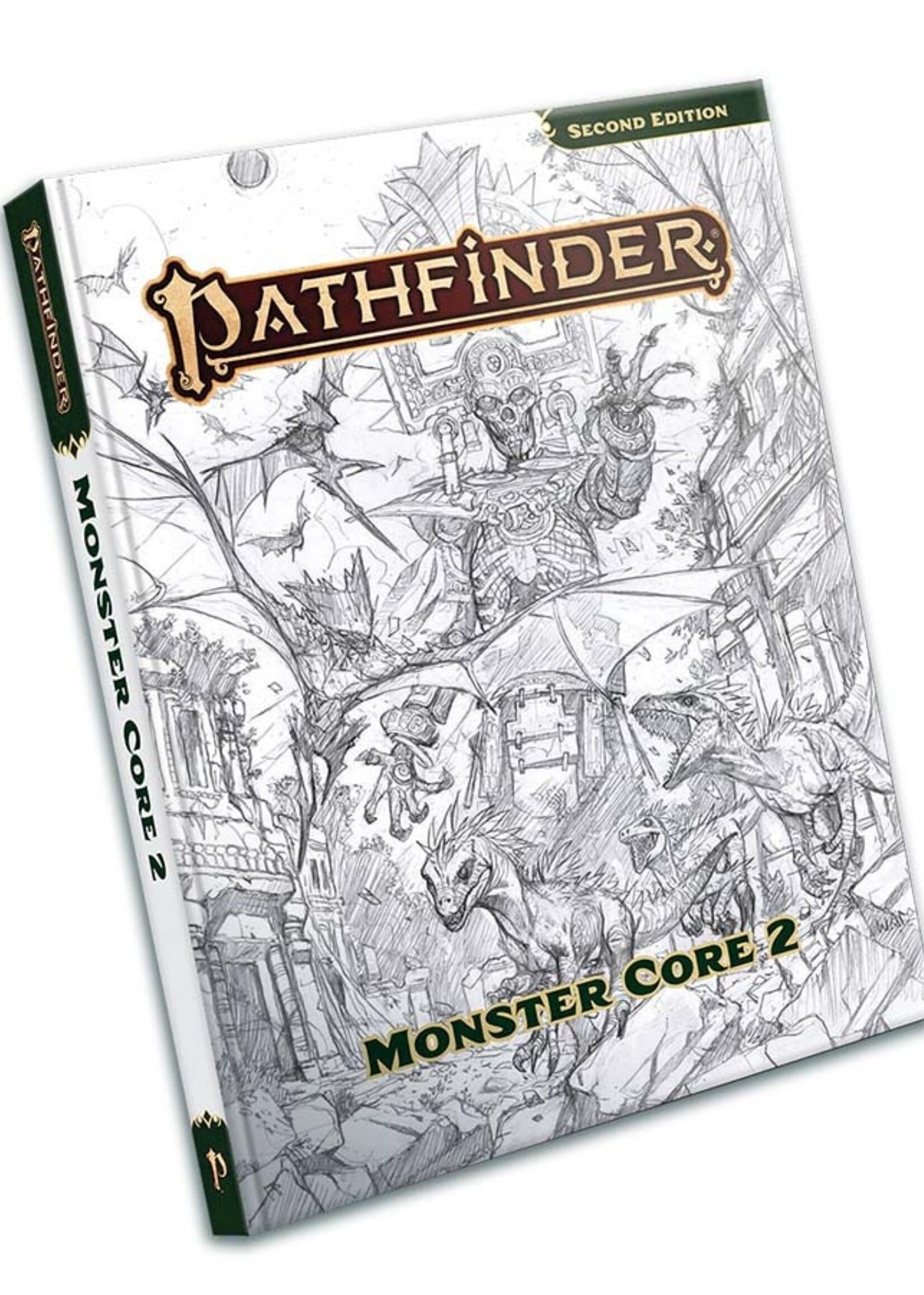 Paizo Inc. Pathfinder 2e: Monster Core 2 Sketch cover