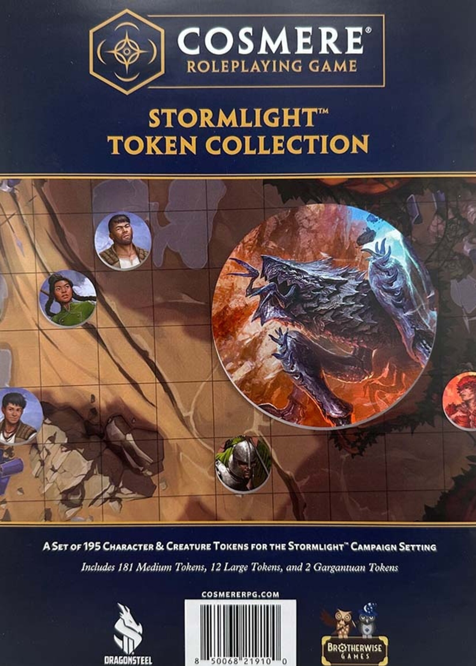Brotherwise Games Cosmere RPG: Stormlight Tokens