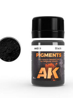 ak interactive Black Dry Pigment 35ml