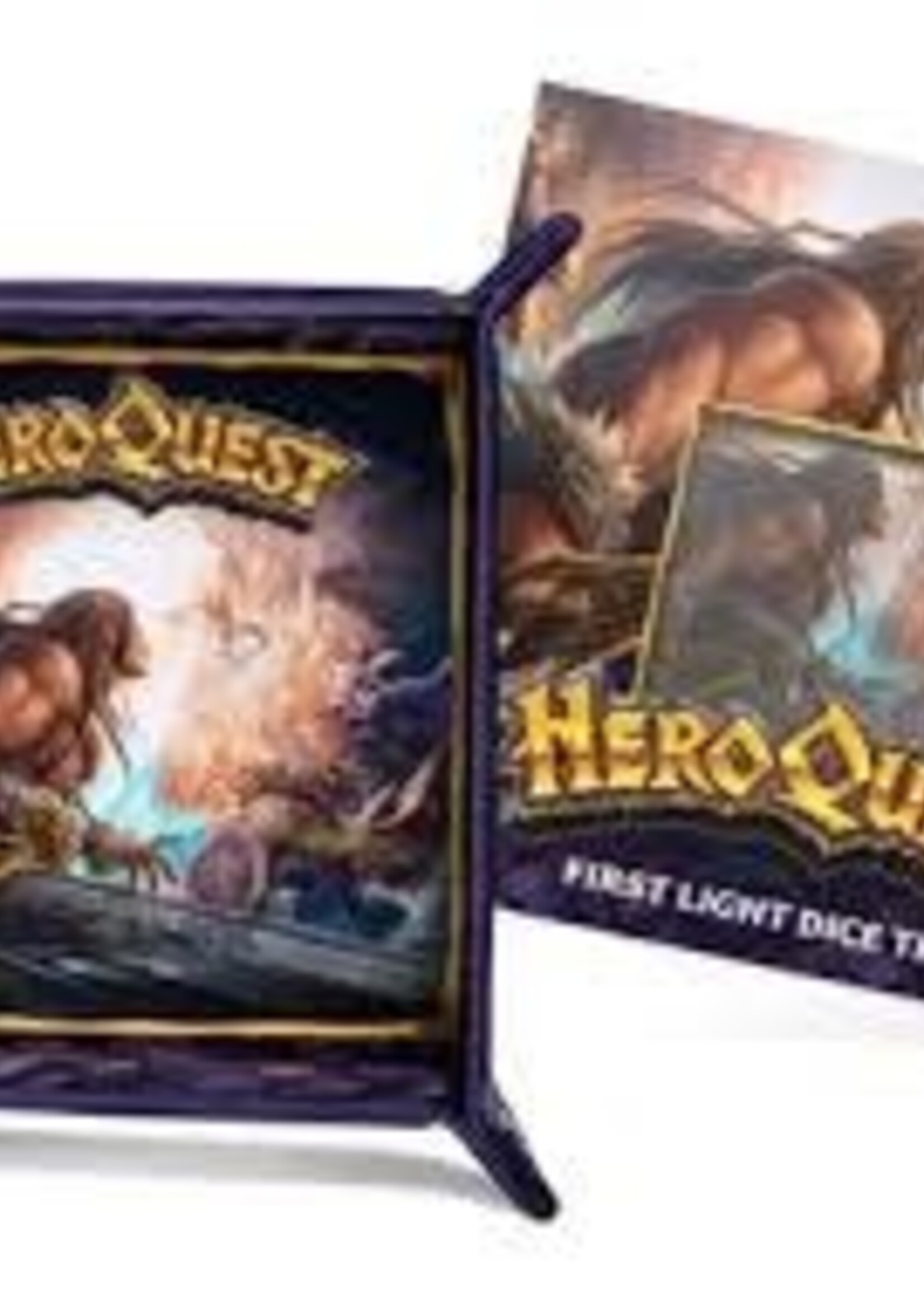 FanRoll by Metallic Dice Games HeroQuest First Light Dice Tray