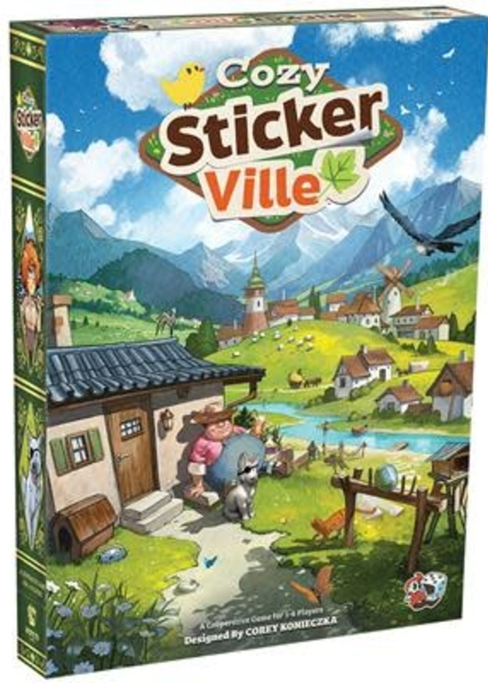 Asmodee Cozy Stickerville