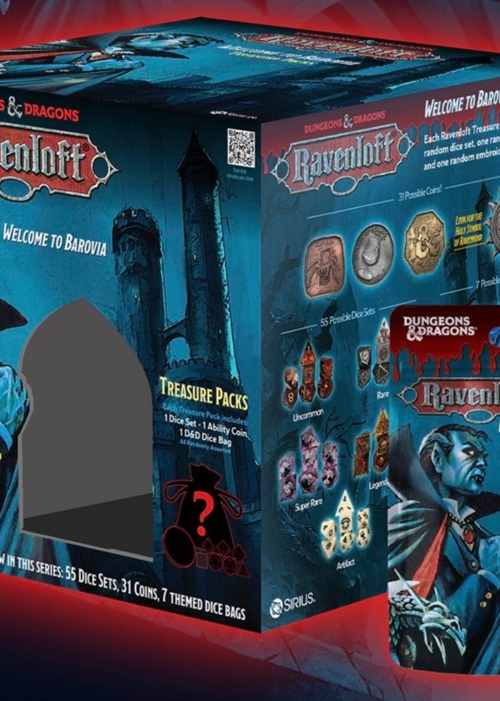 Sirius Dice D&D Ravenloft: Castle Ravenloft Treasure Pack