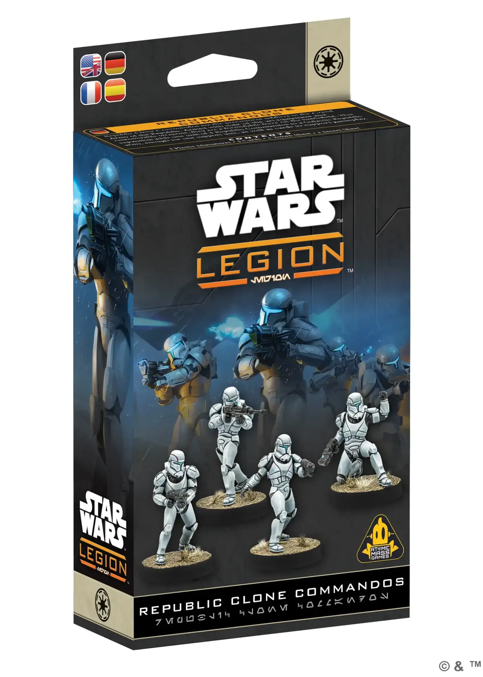 Asmodee Star Wars: Legion - Republic Clone Commandos