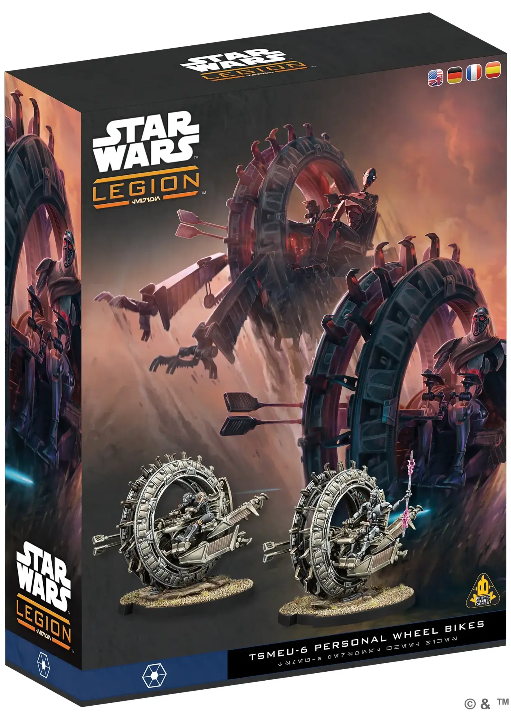 Atomic Mass Games Star Wars: Legion - TSMEU-6 Personal Wheel Bike