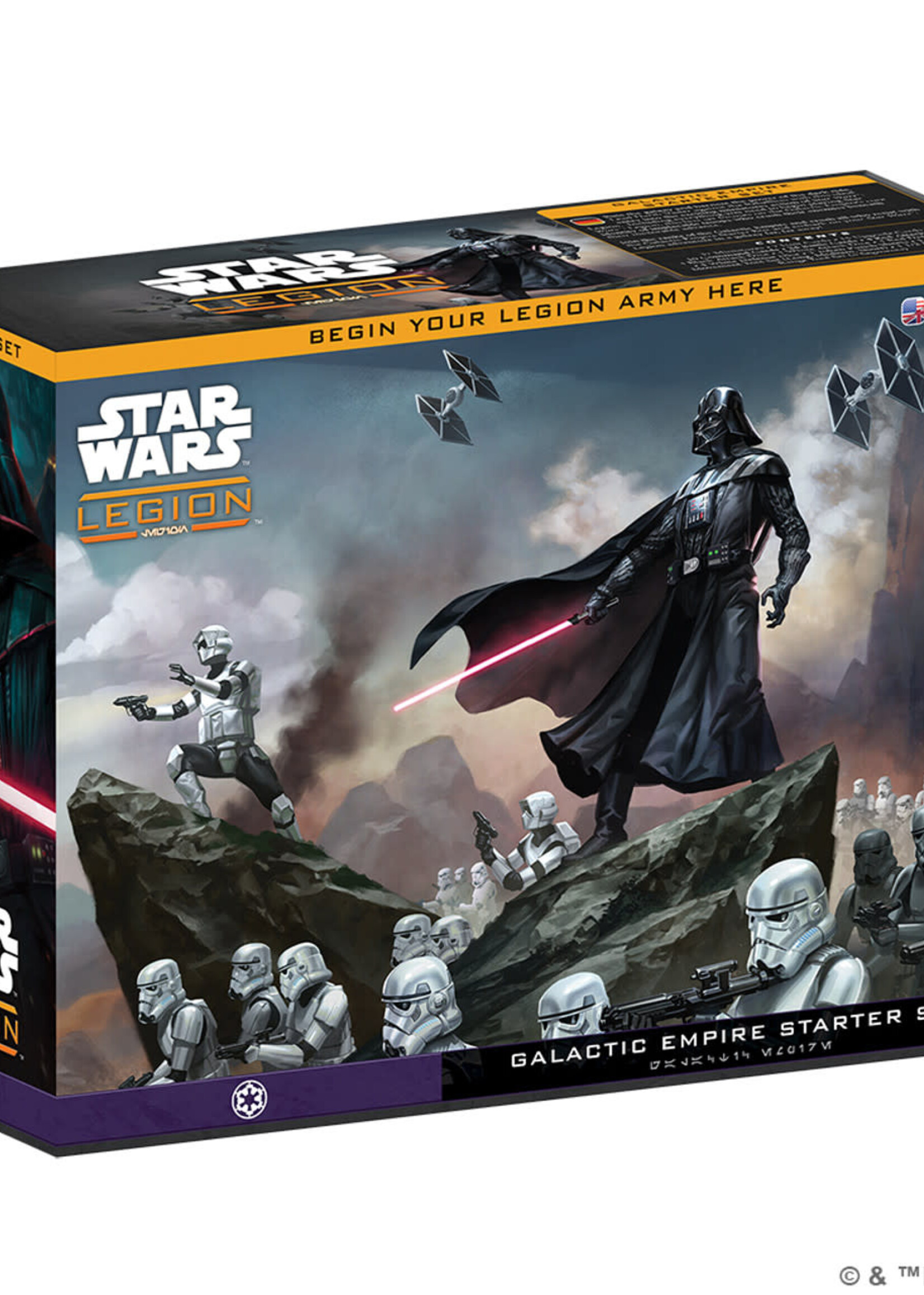 Asmodee Star Wars: Legion – Galactic Empire Starter Set