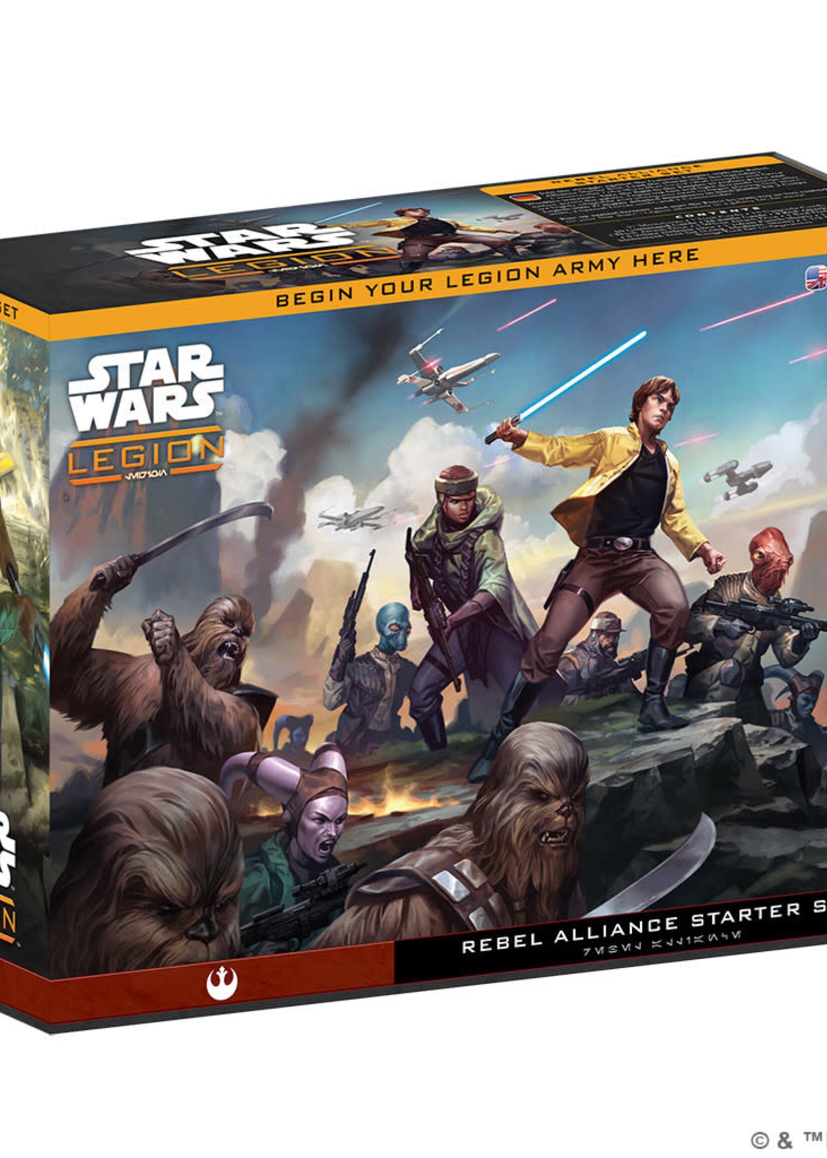 Asmodee Star Wars: Legion – Rebel Alliance Starter Set