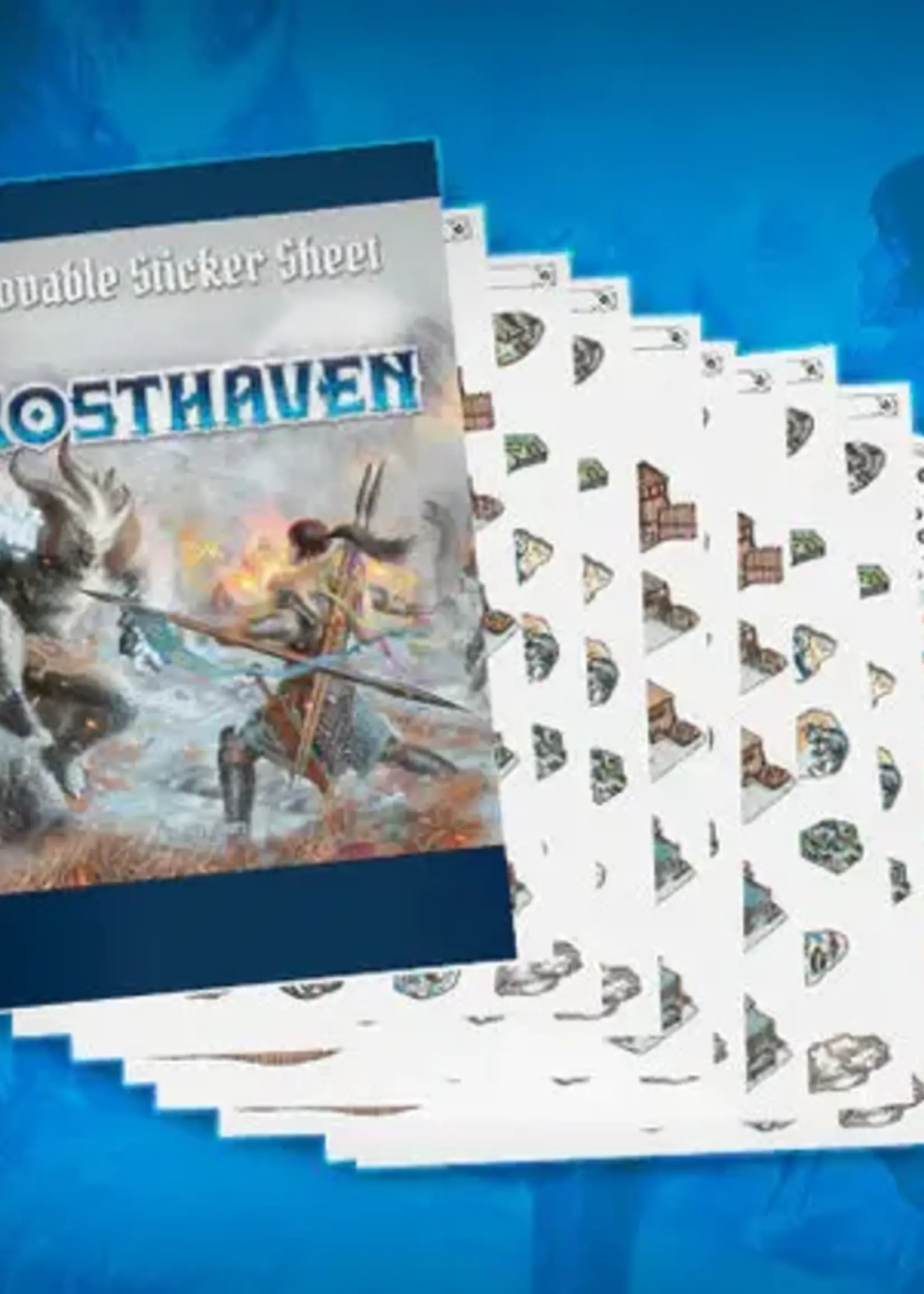 Cephalofair Games Frosthaven Removable Sticker Set