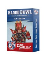 Games Workshop (GW) Blood Bowl Chaos Dwarf Cards