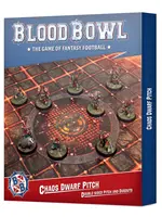 Games Workshop (GW) Blood Bowl Chaos Dwarf Pitch