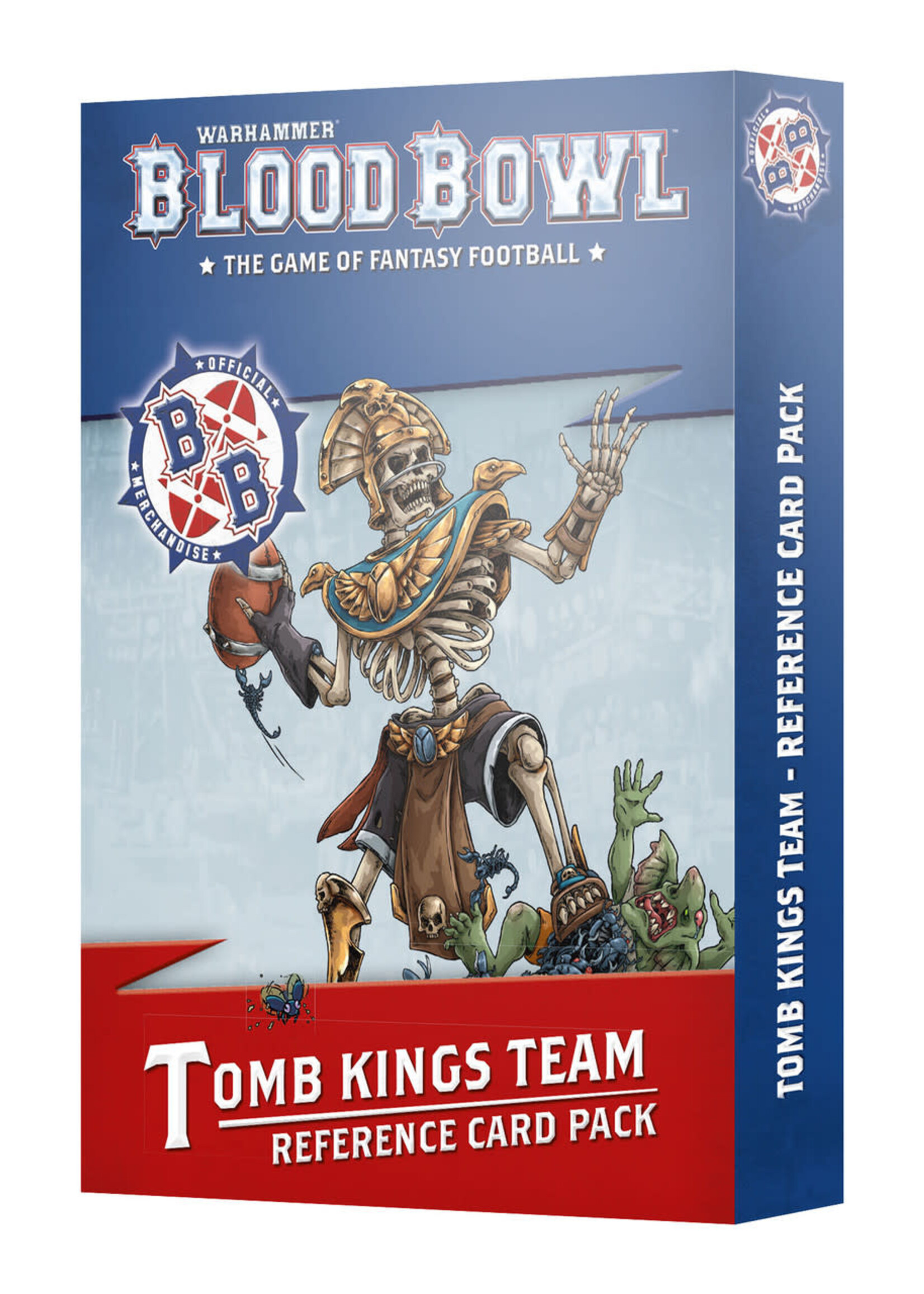 Games Workshop (GW) Blood Bowl: Tomb Kings Team cards