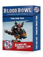 Games Workshop (GW) Blood Bowl: Shambling Undead Team - Card pack