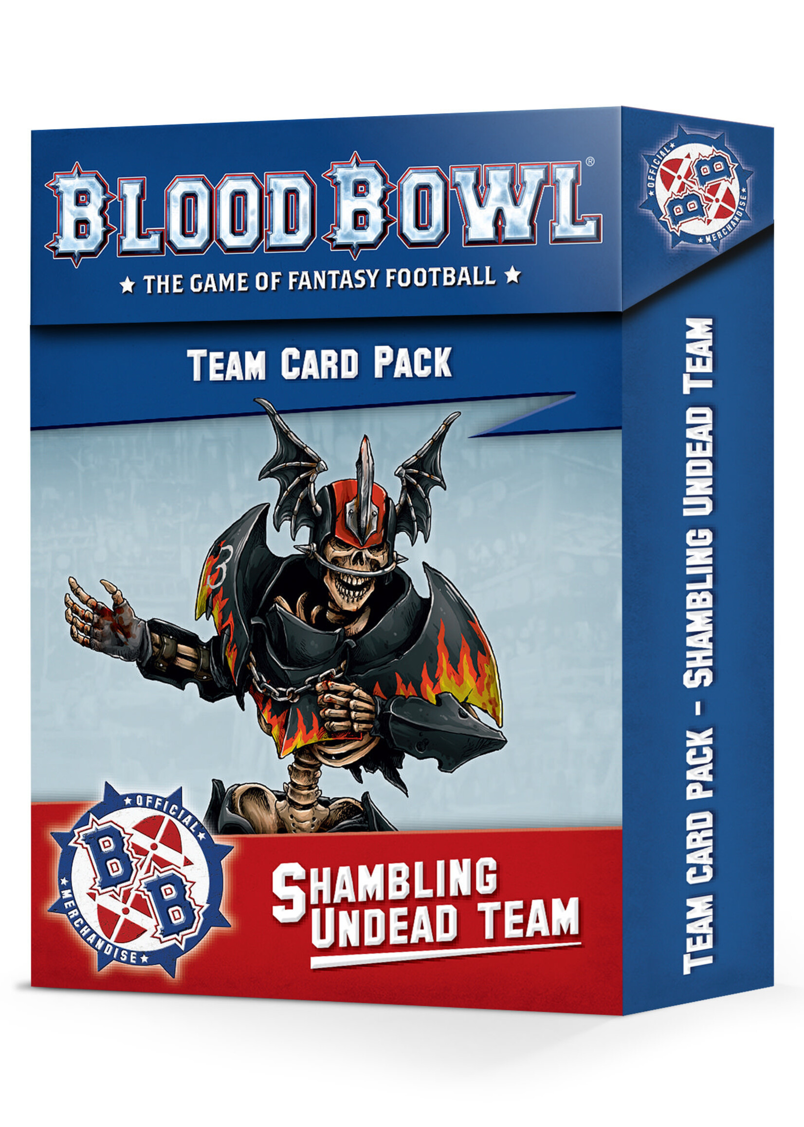 Games Workshop (GW) Blood Bowl: Shambling Undead Team - Card pack