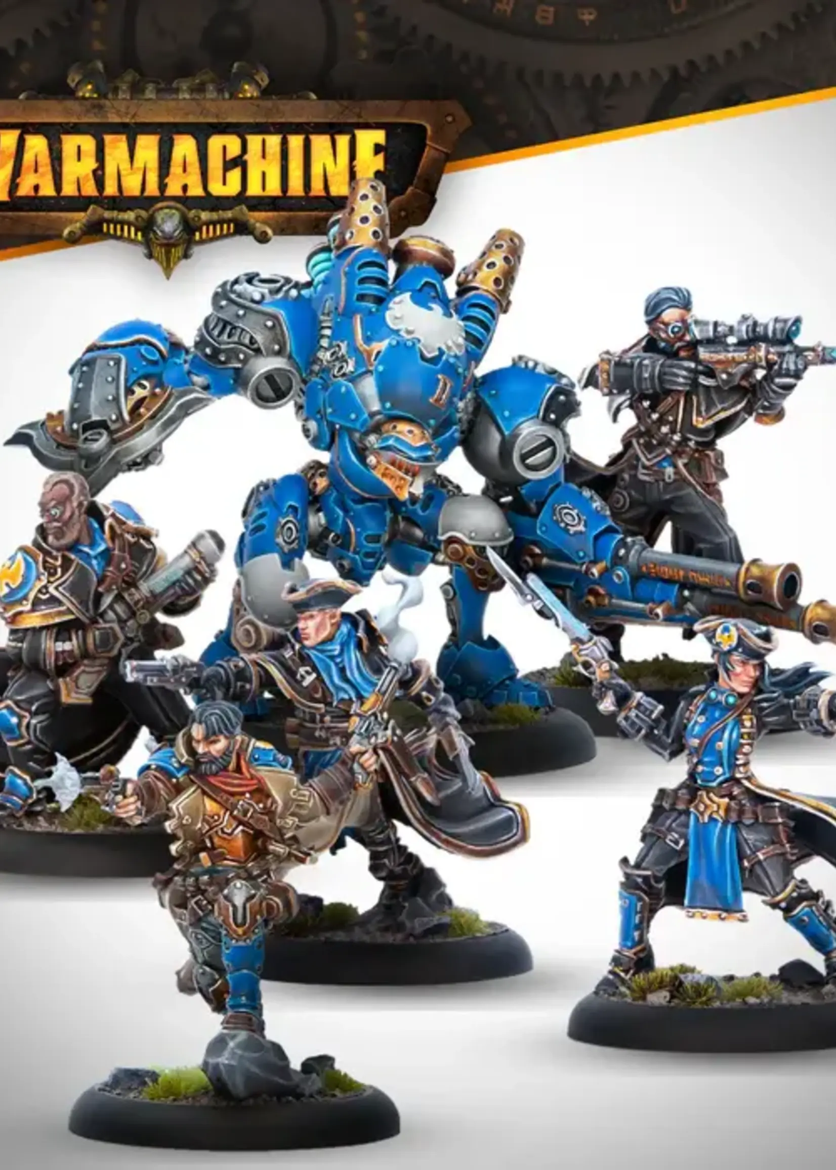 Steamforged Games LTD Warmachine: Cygnar Hellslingers Command Cadre