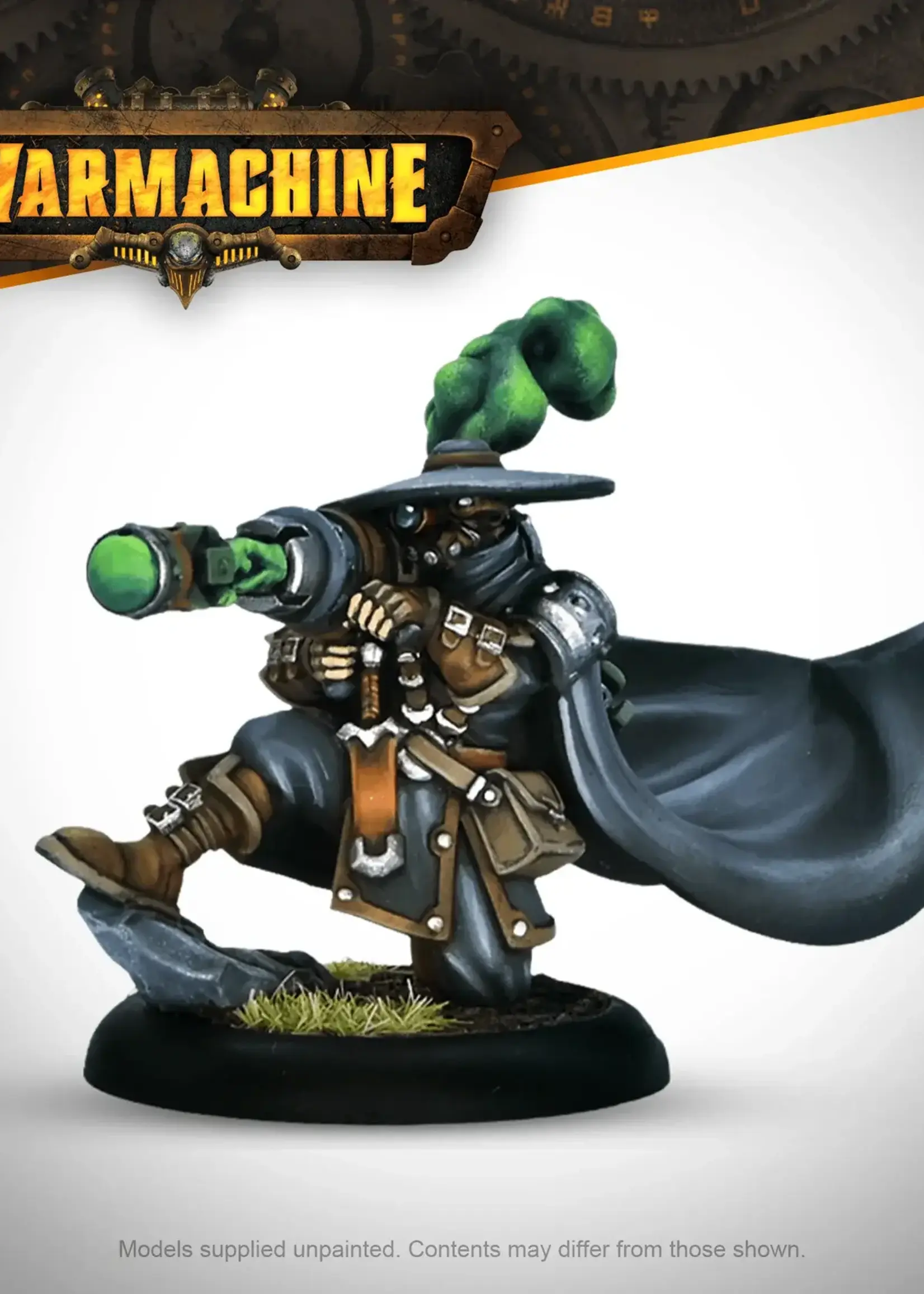 Steamforged Games LTD (SFG) Warmachine: Gorman di Wolfe, Revolutionary Agent