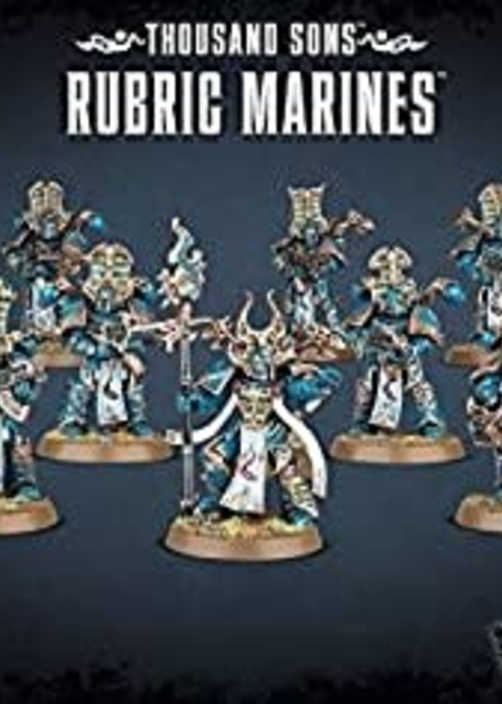 Games Workshop (GW) Thousand Sons: Rubric Marines