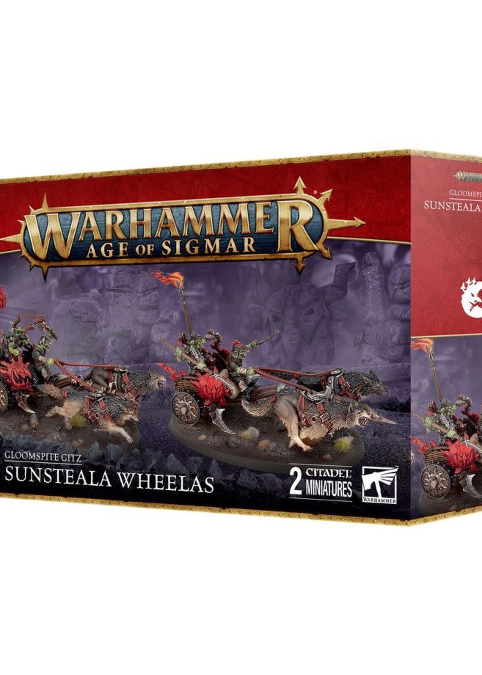 Games Workshop (GW) Gloomspite Gitz Sunsteala Wheelas