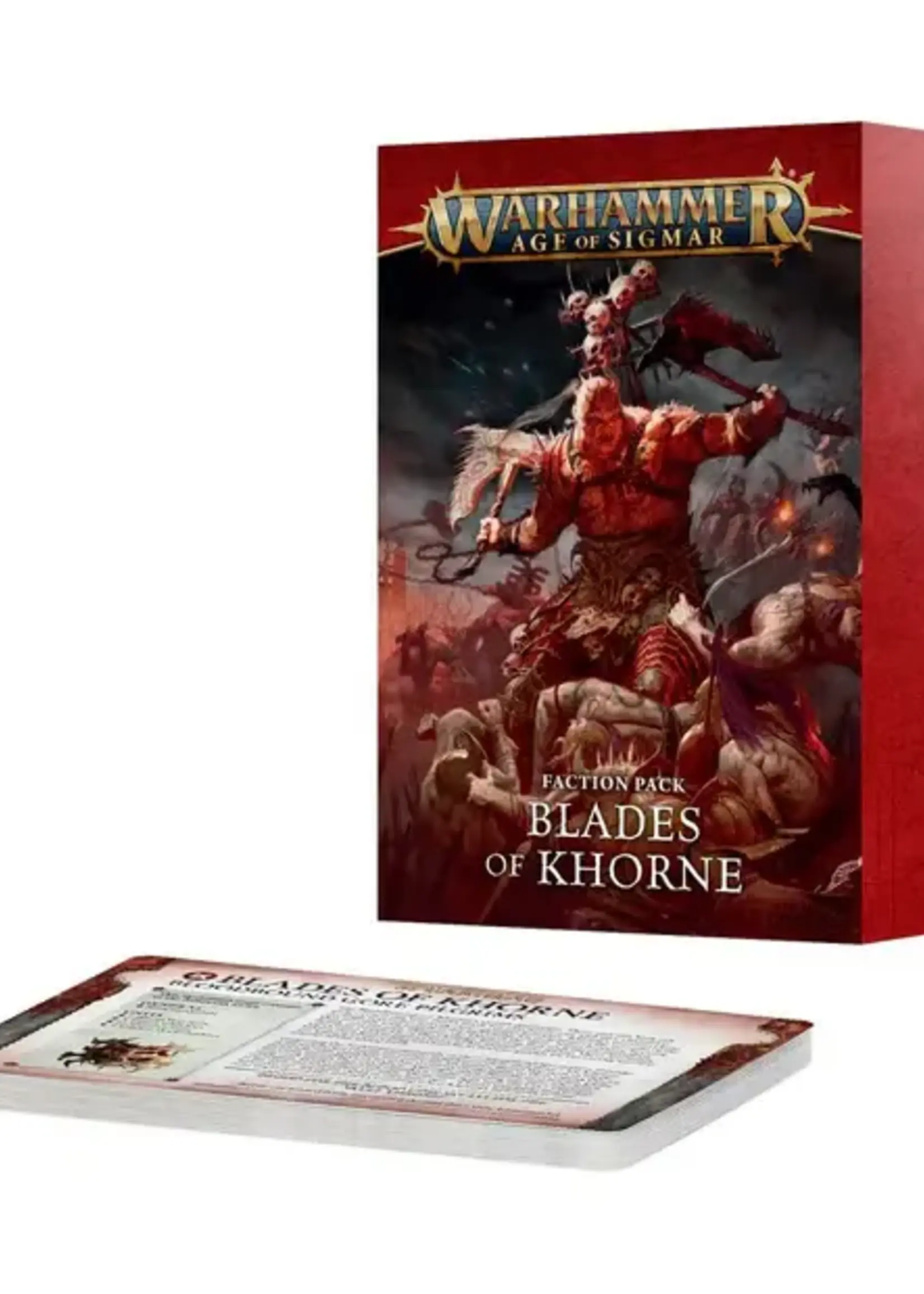 Games Workshop (GW) Blades of Khorne: Faction Pack (4E)
