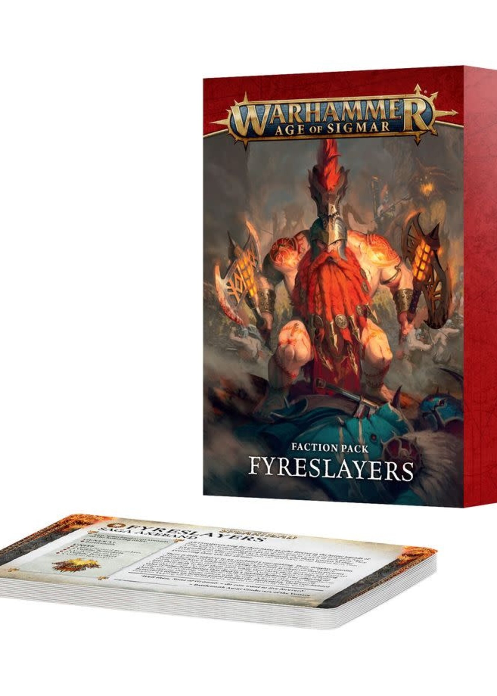 Games Workshop (GW) Fyreslayers: Faction Pack (4E)