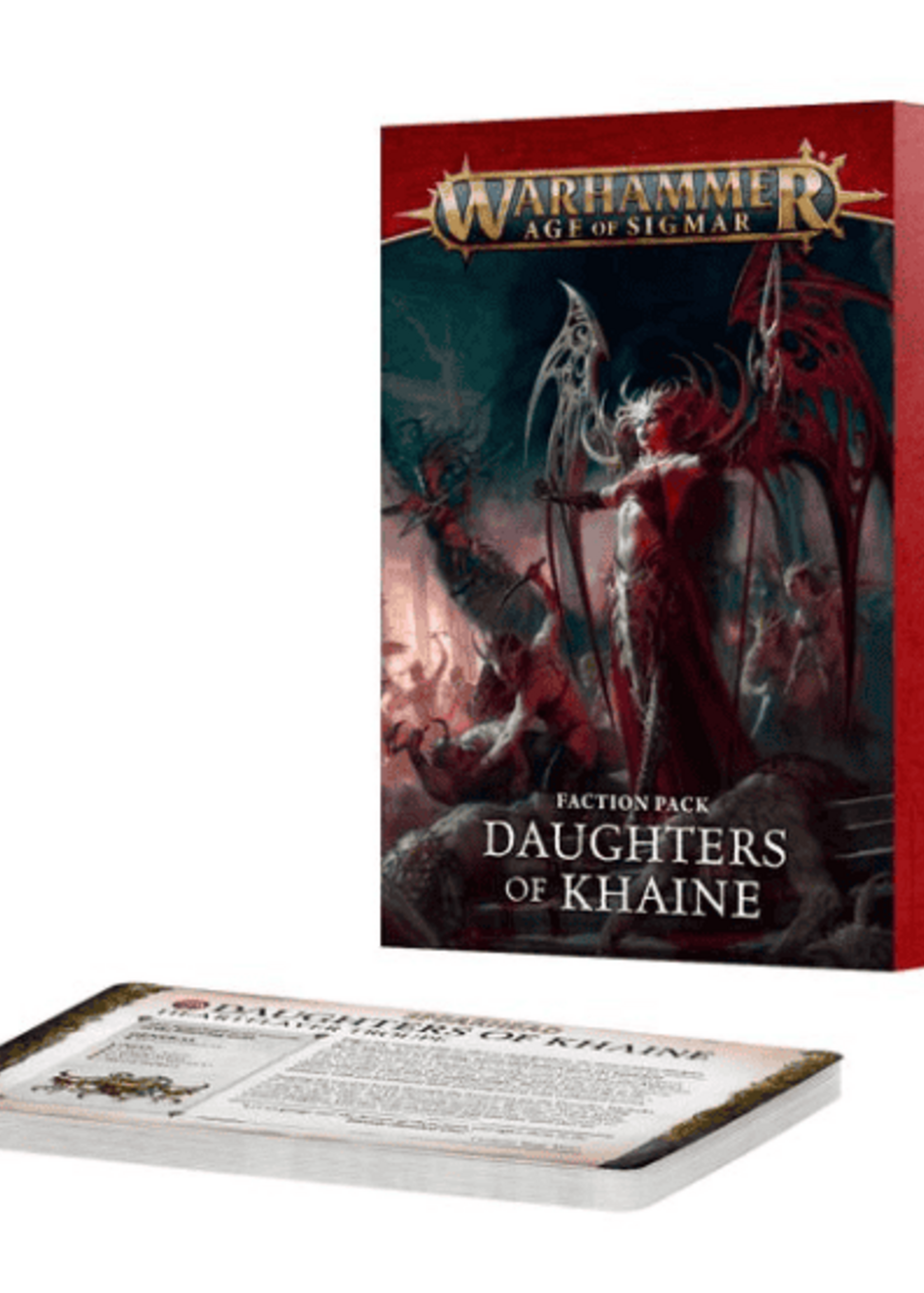Games Workshop (GW) Daughters of Khaine: Faction Pack (4E)