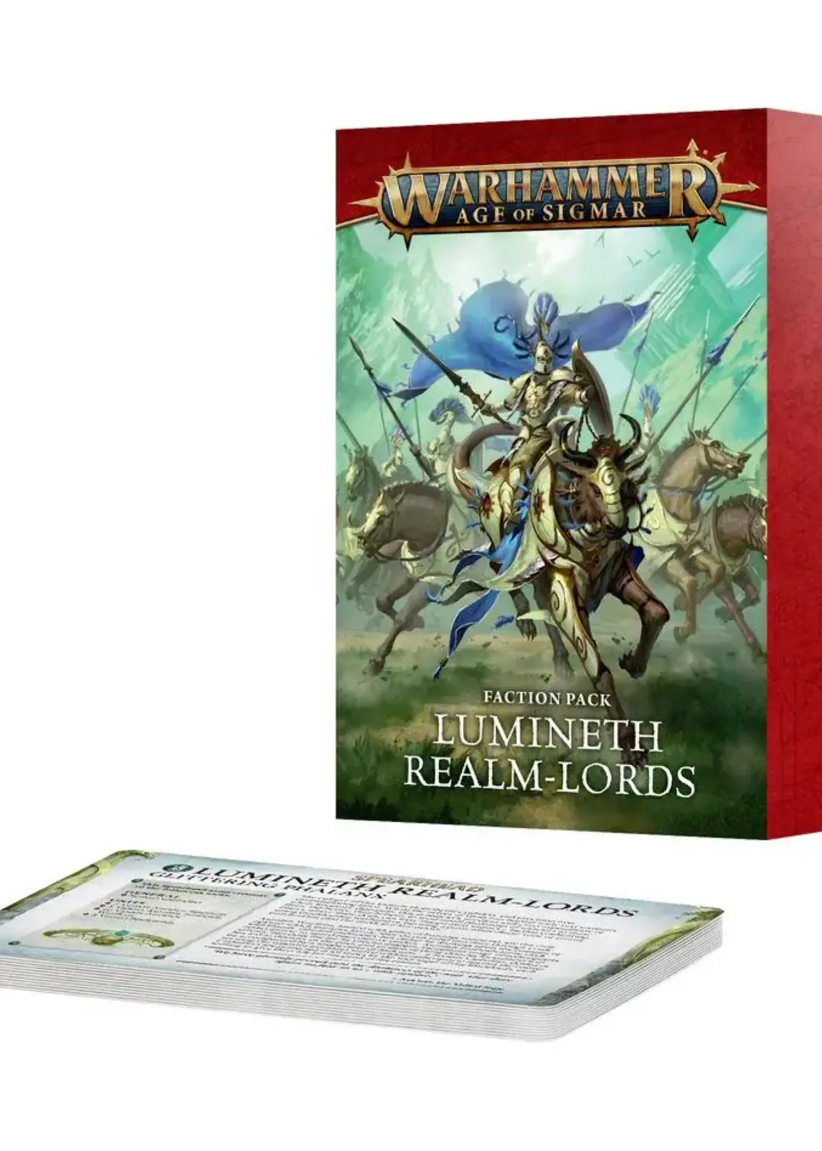 Games Workshop (GW) Lumineth Realm Lords: Faction Pack (4E)