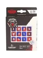 Gamegenic Stranger Things - Hellfire Club Hellfire Club D6 Dice Set
