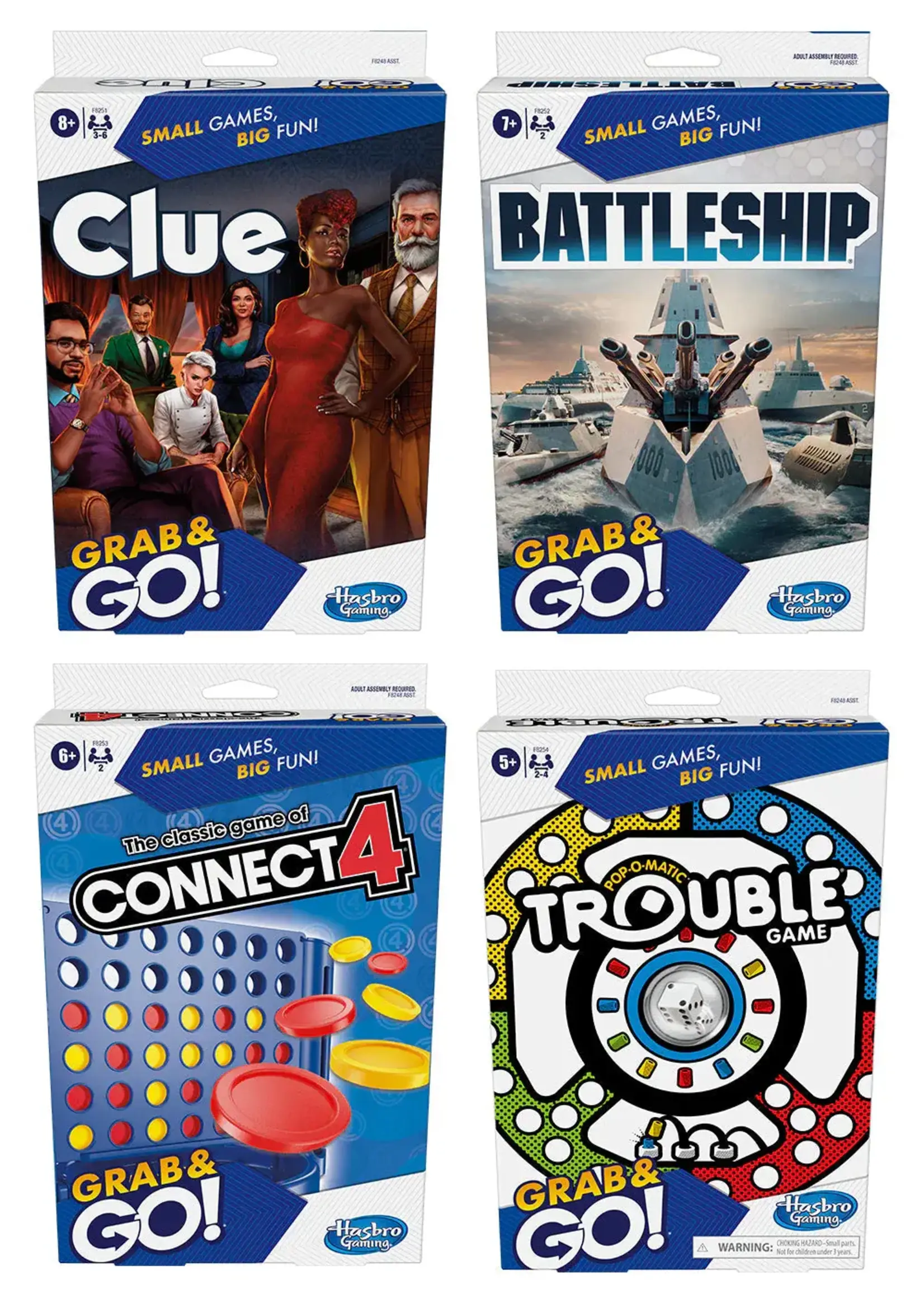 Hasbro Grab & Go Games