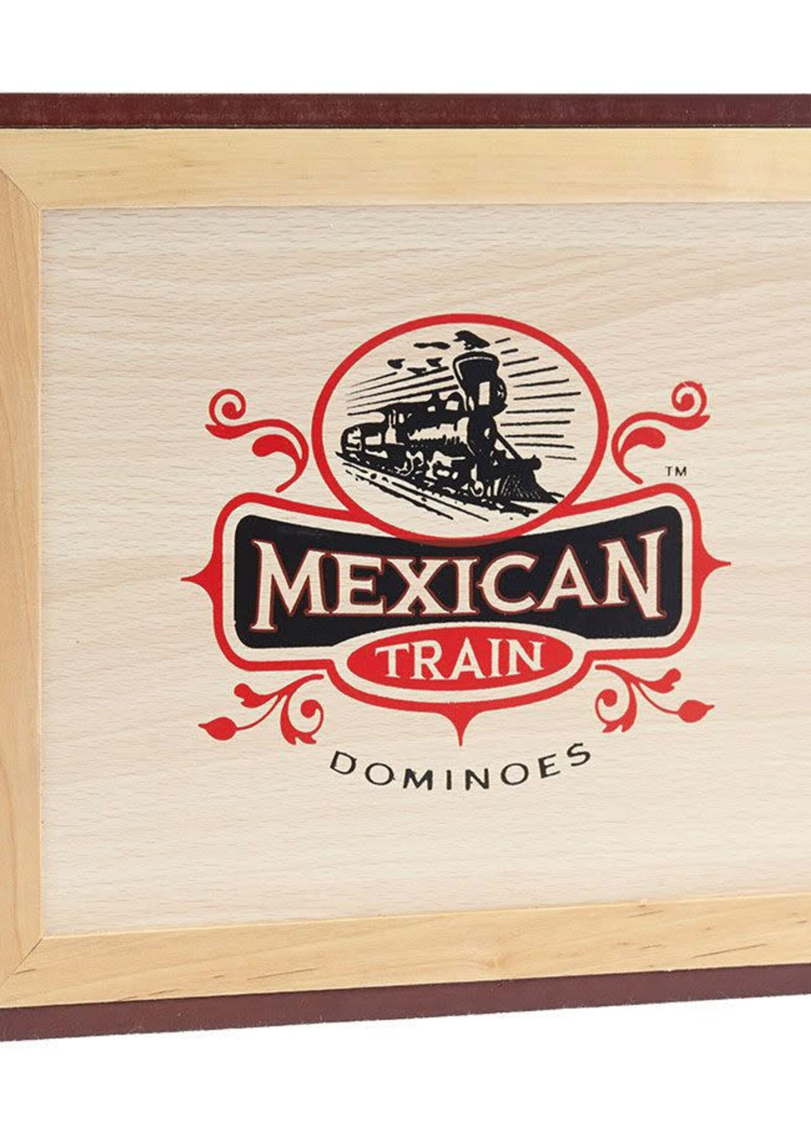 Dominoes: Mexican Train (Wooden Case)