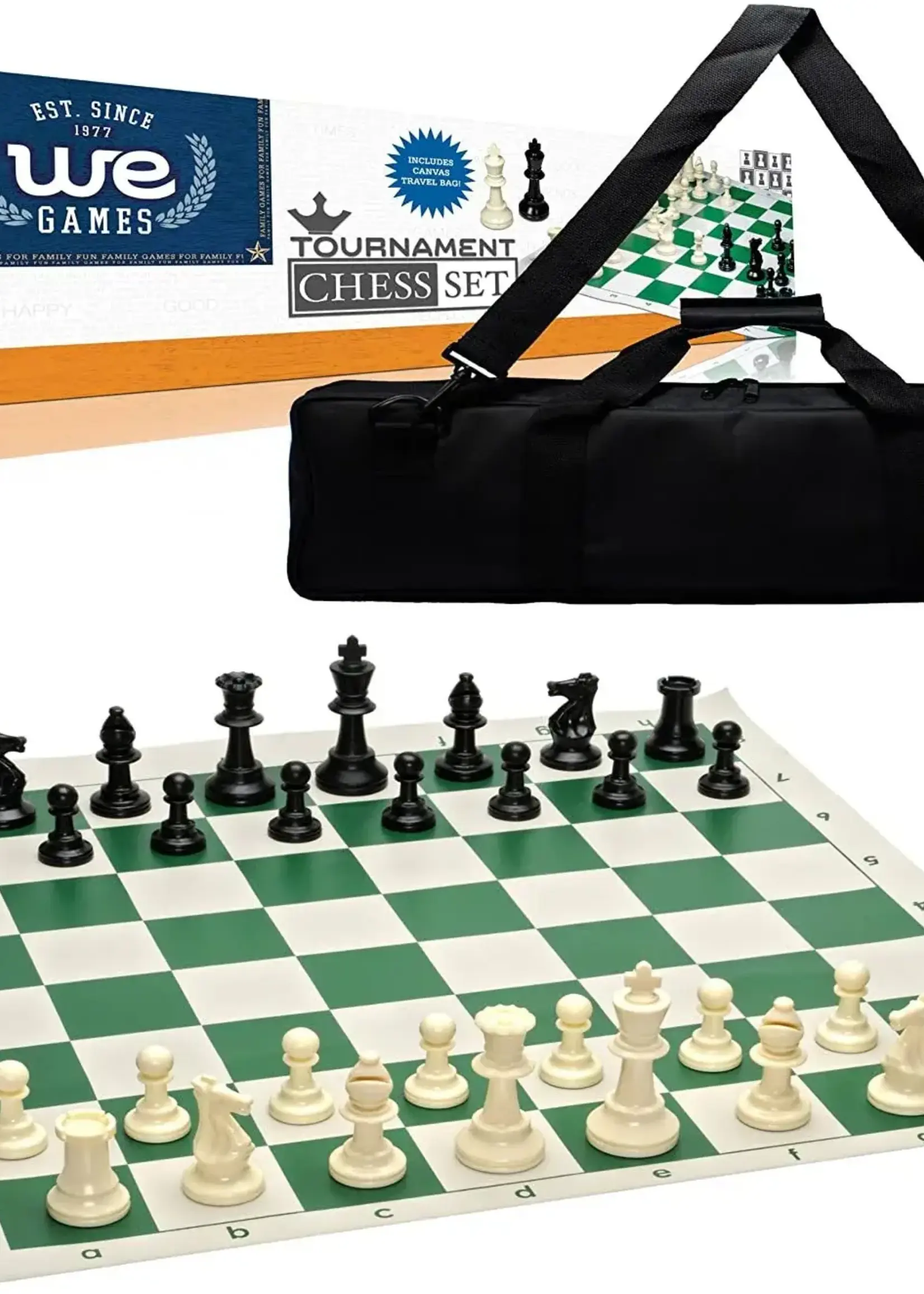 Wood Expressions Chess: Weighted Tournament Set (3.75" King)