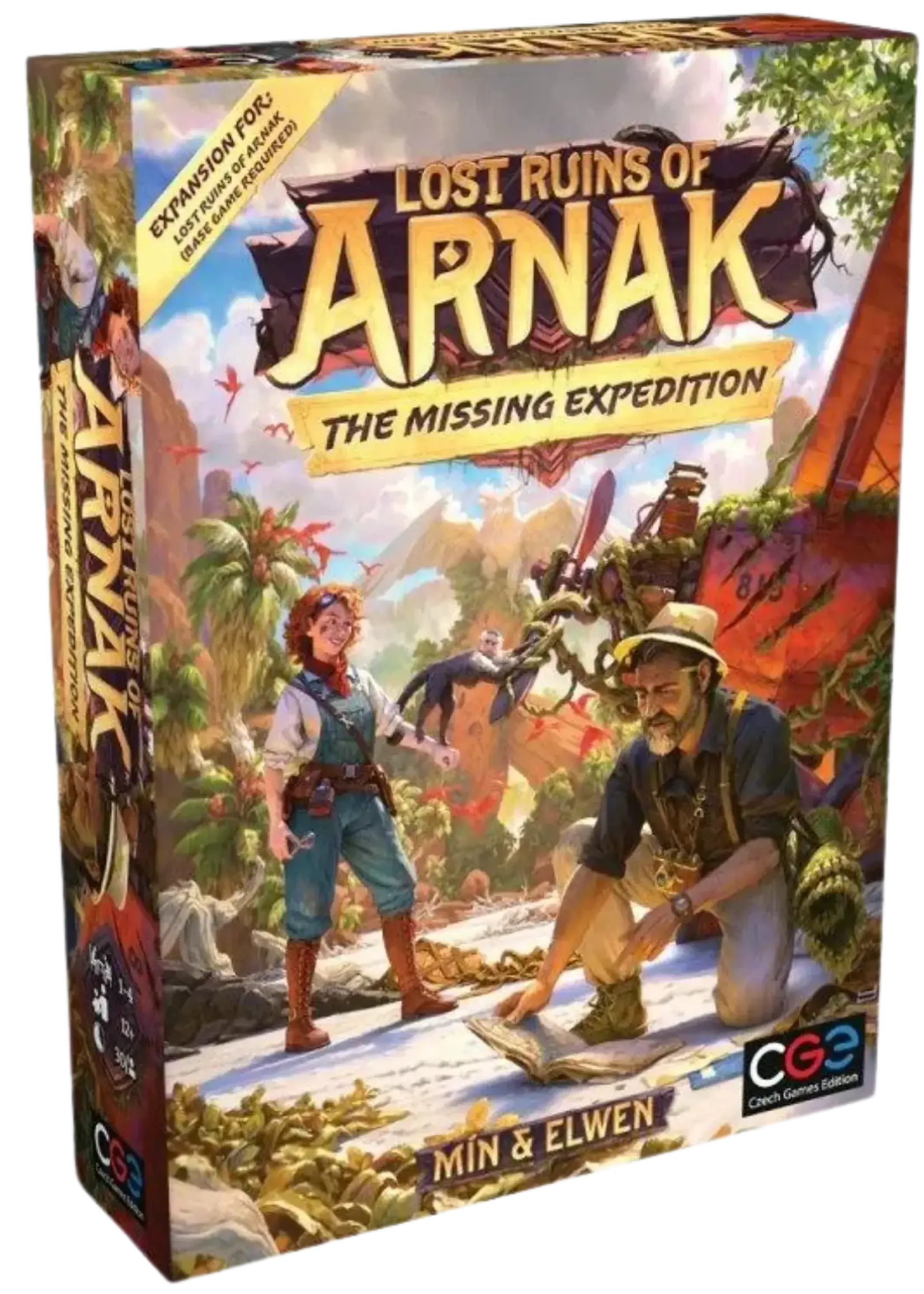 Czech Games Editions, Inc. (CGE) Lost Ruins of Arnak: The Missing Expedition