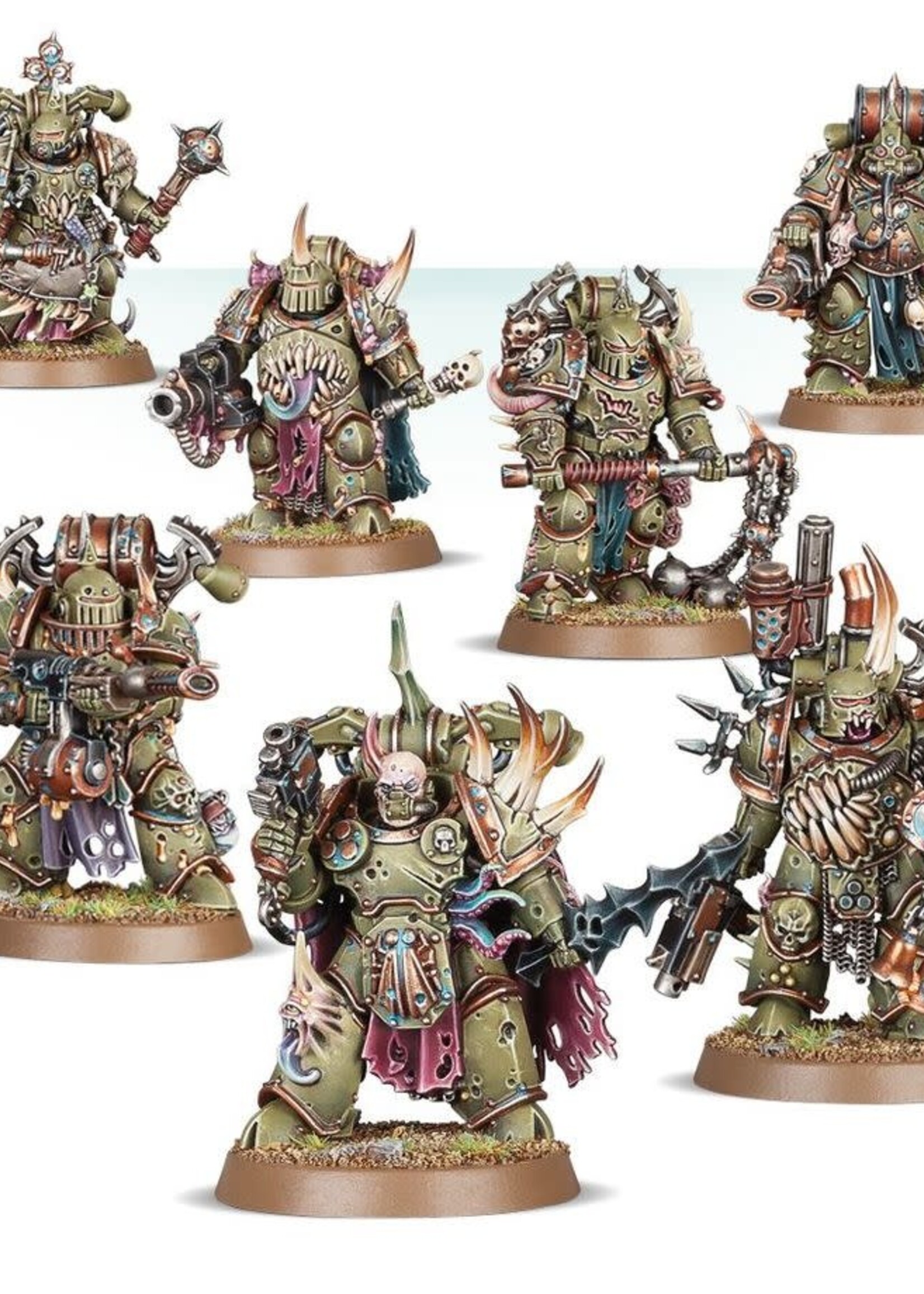 Games Workshop (GW) Death Guard: Plague Marines