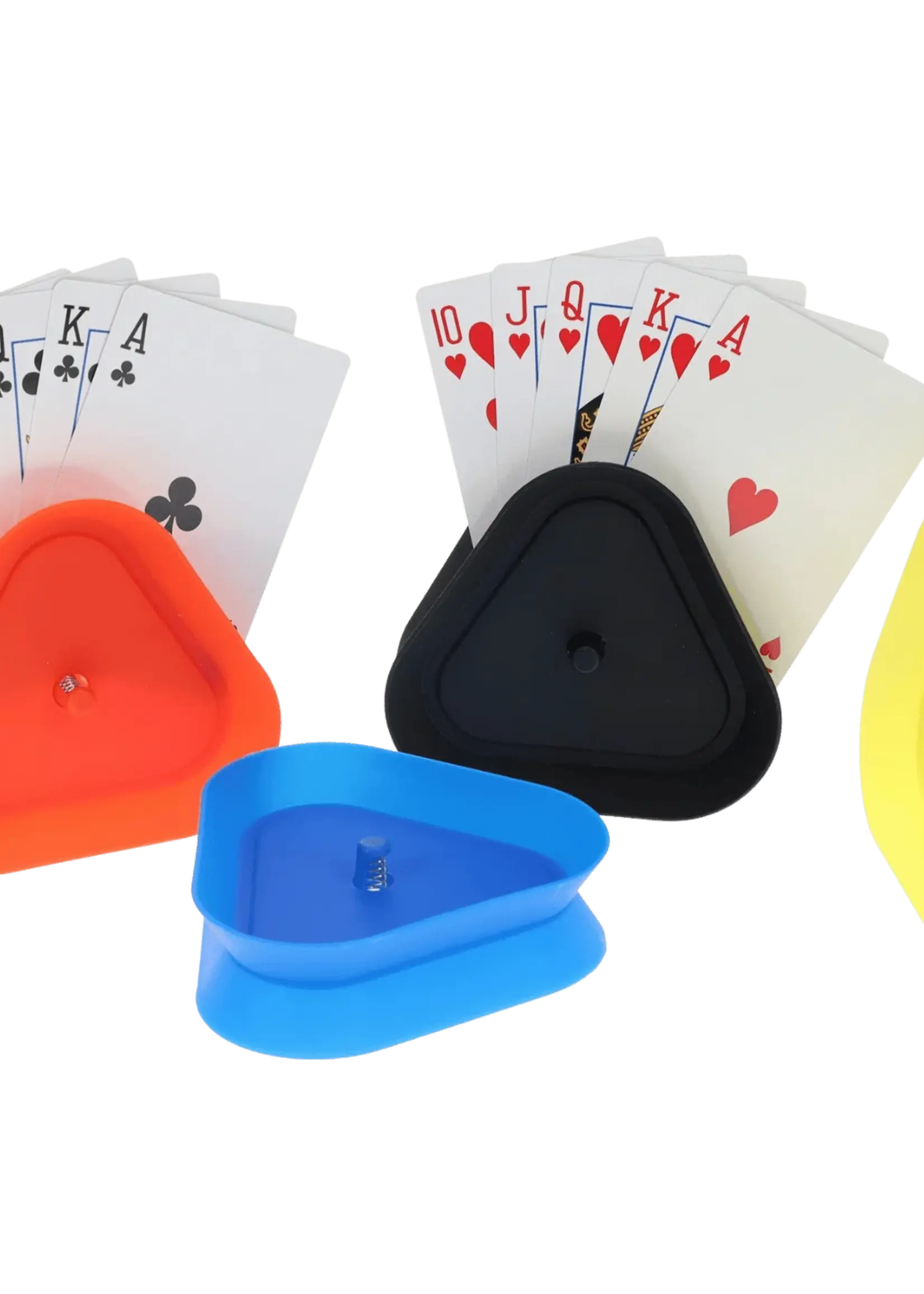 Wood Expressions Card Holders: Plastic 4 Pack