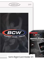 BCW BCW Graded Semi-Rigid 50ct