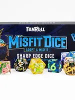 FanRoll by Metallic Dice Games Misfit Sharp Edge Resin