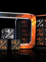 Baron of Dice +1/ -1 Counters (10) (Multi Color)