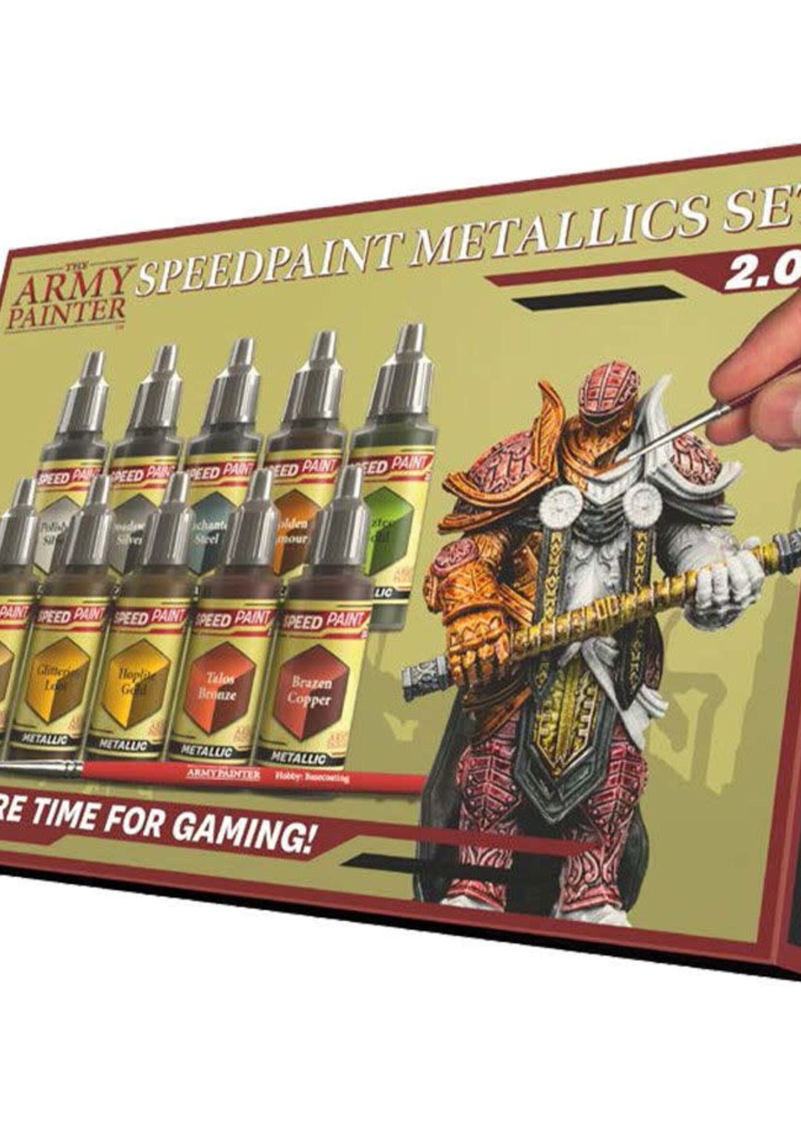The Army Painter Warpaints: Speedpaint Metallics Set 2.0