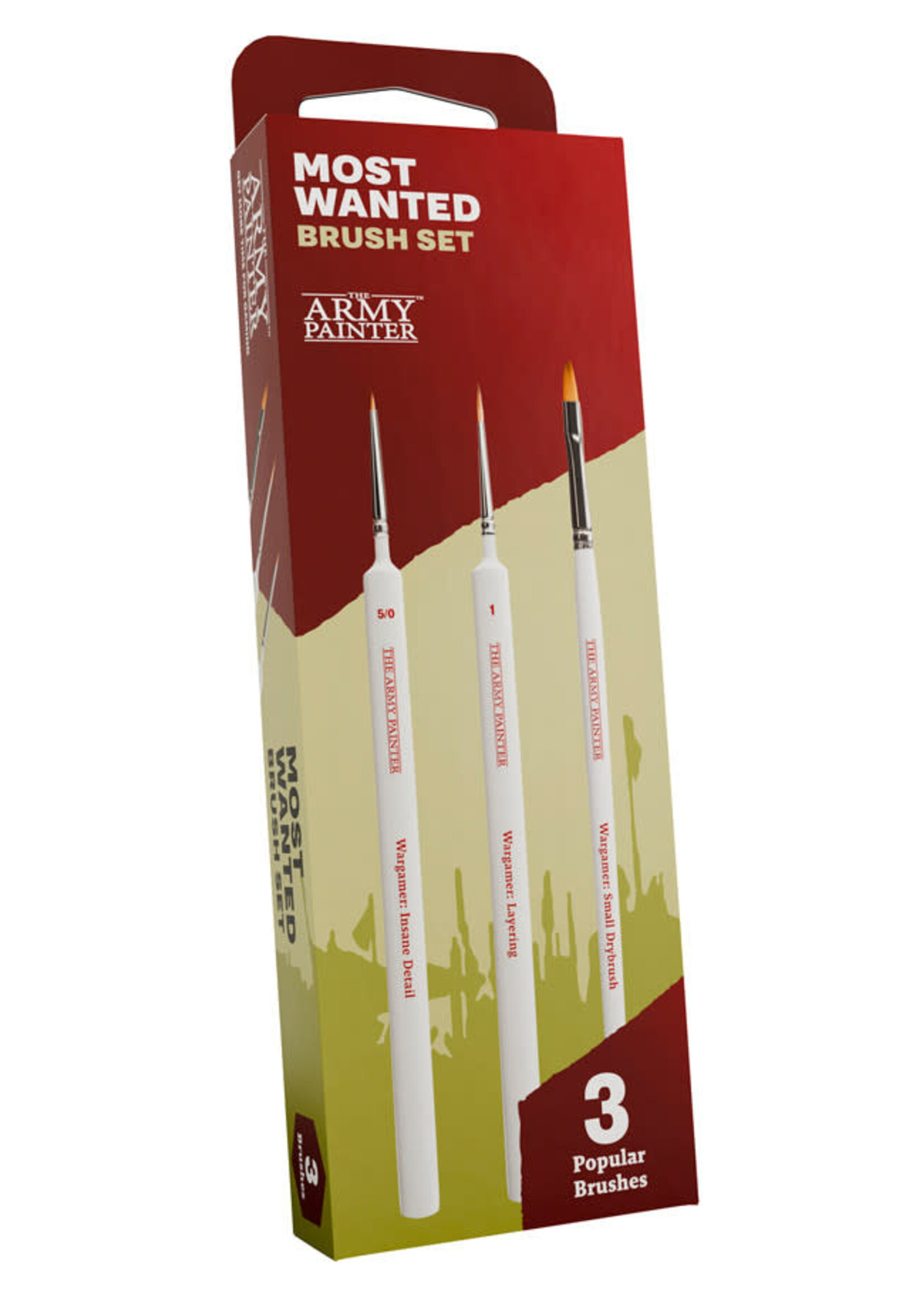 The Army Painter Wargamer: Most Wanted Brush Set