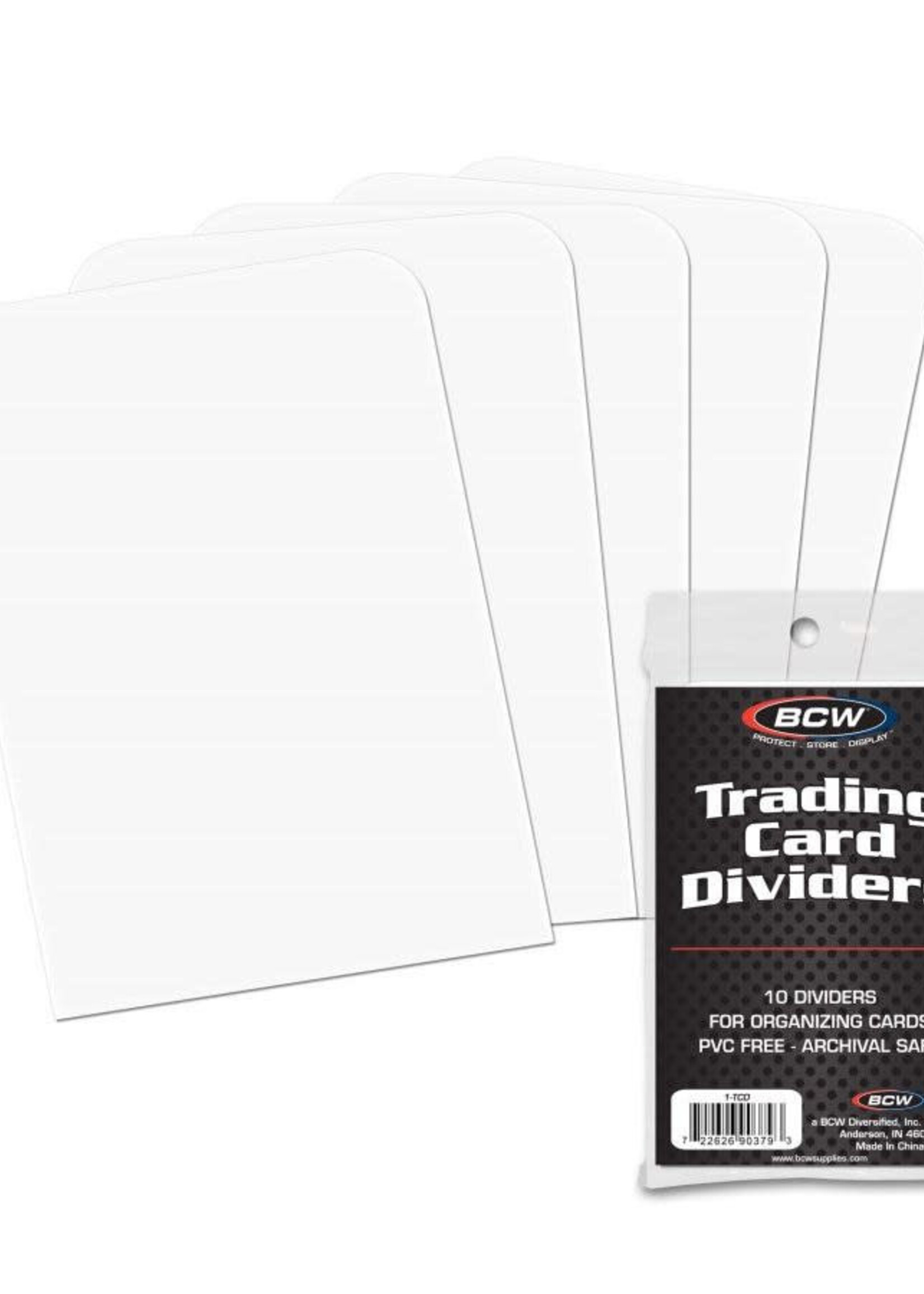 BCW (BCW) Vertical Card Dividers - 10 count
