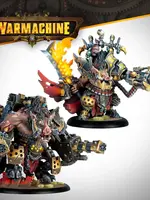 Steamforged Games LTD Warmachine: Emperor Carver Ultimus Esquire III & War Boar MMD47