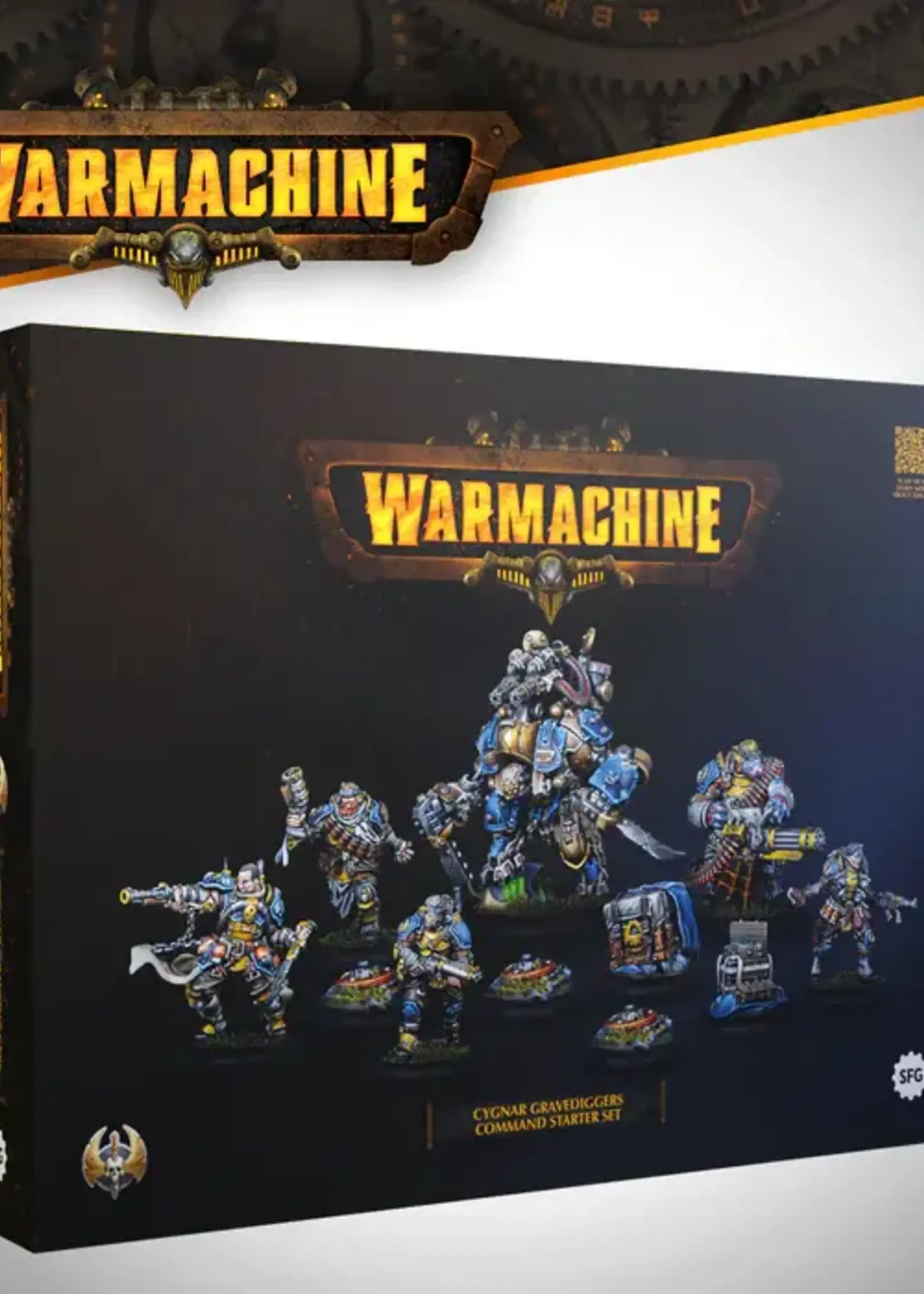 Steamforged Games LTD Warmachine: Cygnar Gravediggers Command Starter