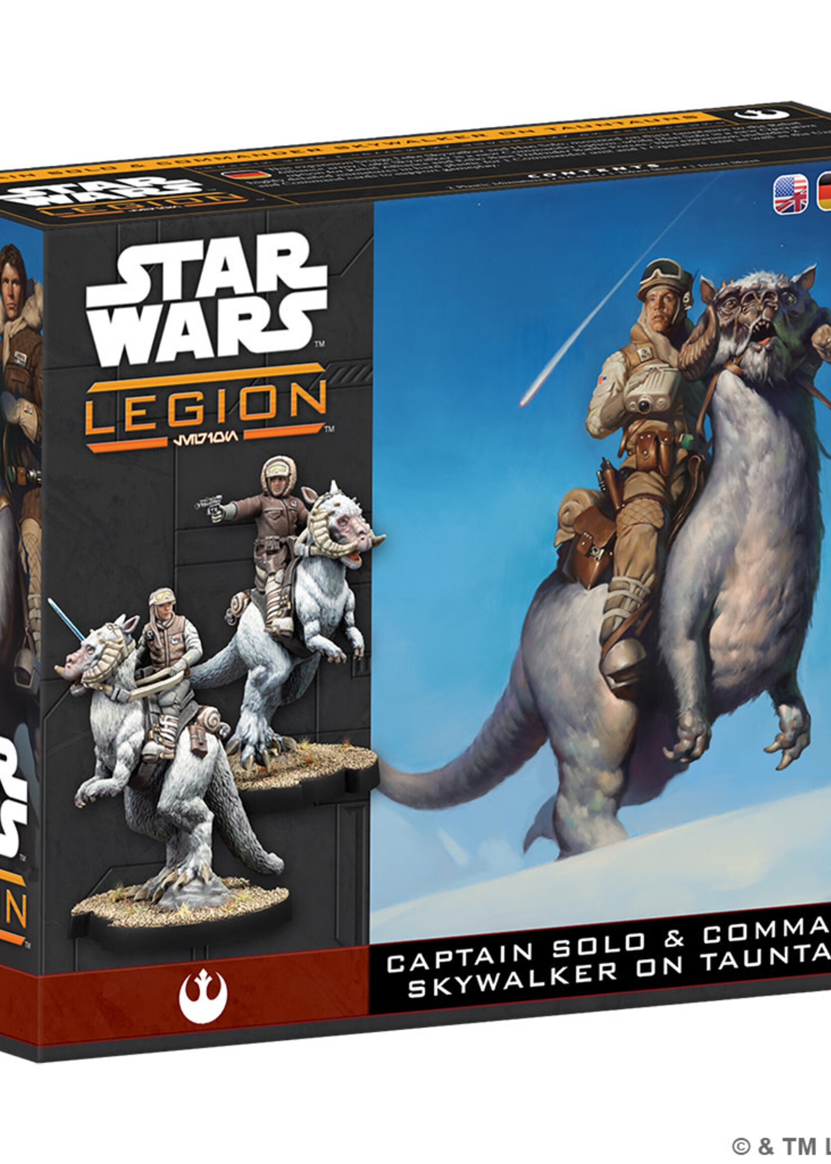 Atomic Mass Games Star Wars: Legion – Captain Solo & Commander Skywalker on Tauntauns